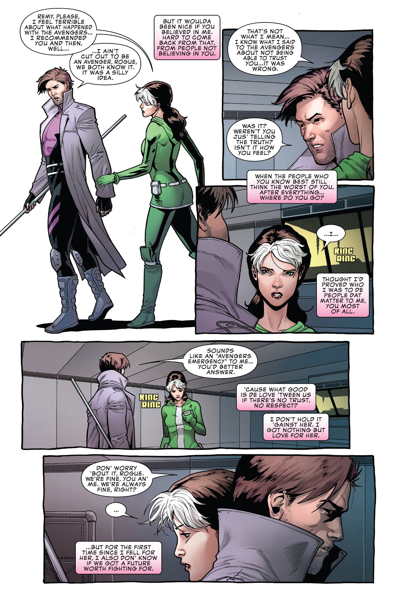 Read online Rogue & Gambit comic -  Issue #4 - 14