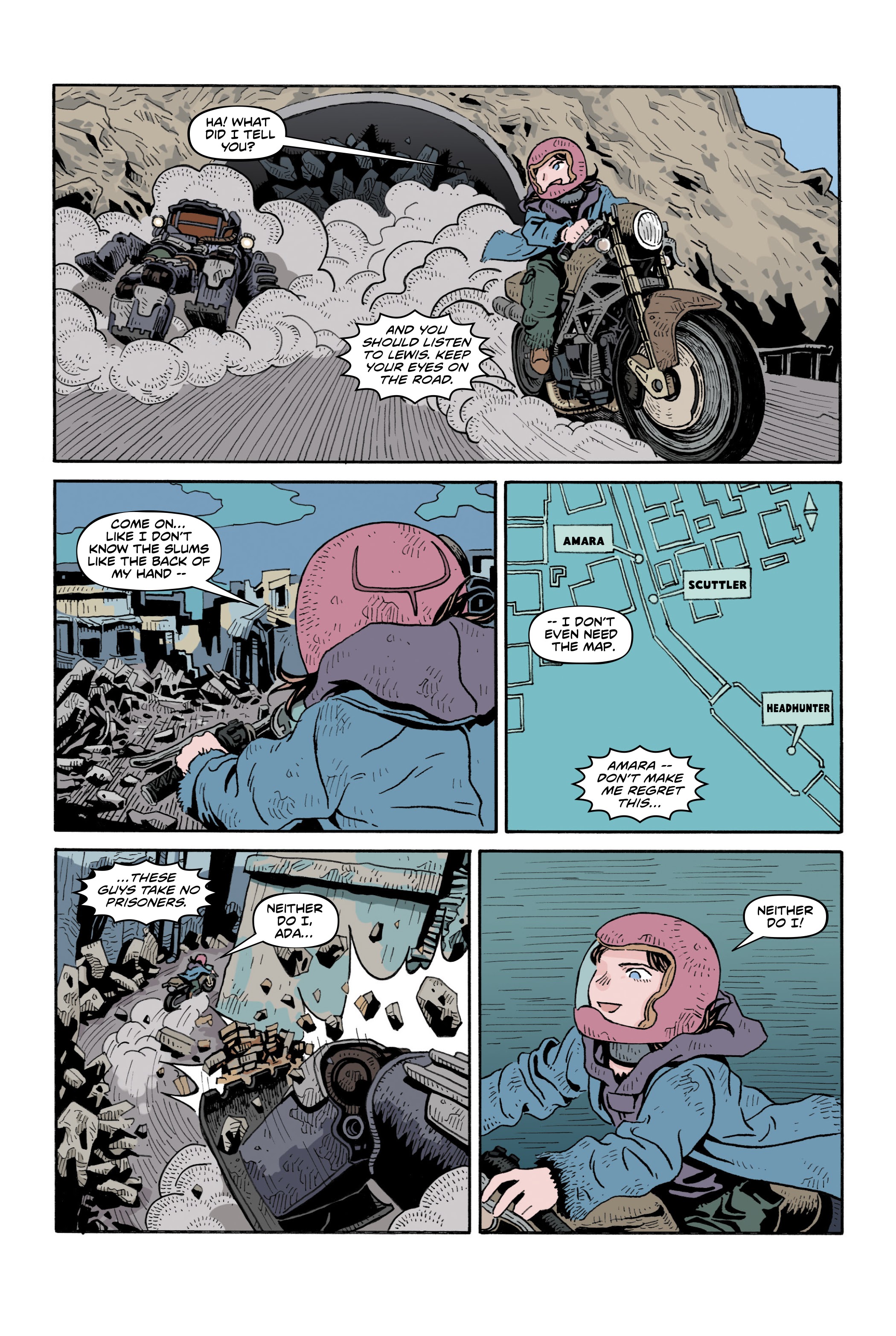 Read online Pacific Rim: Amara comic -  Issue # TPB - 39
