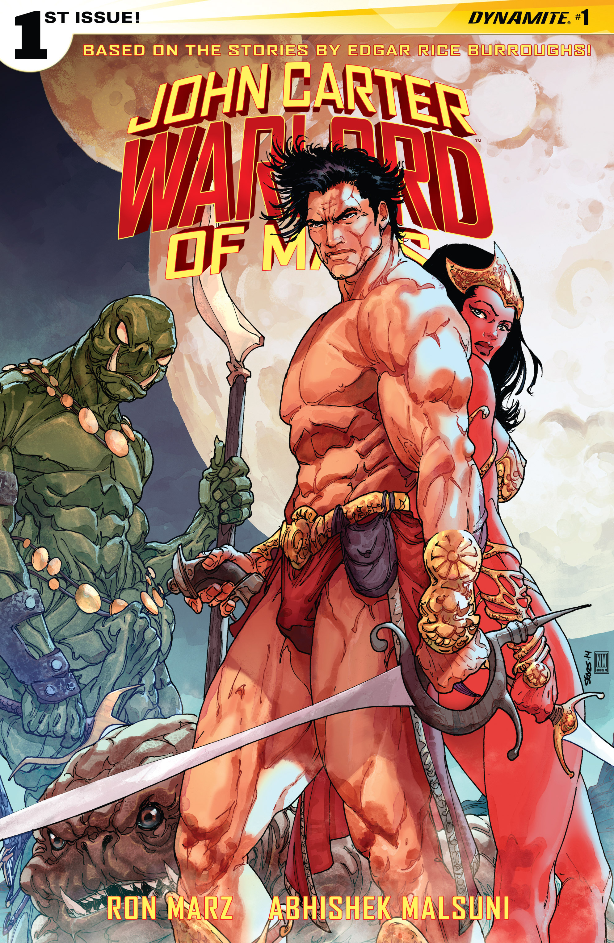 Read online John Carter, Warlord of Mars (2014) comic -  Issue #1 - 2