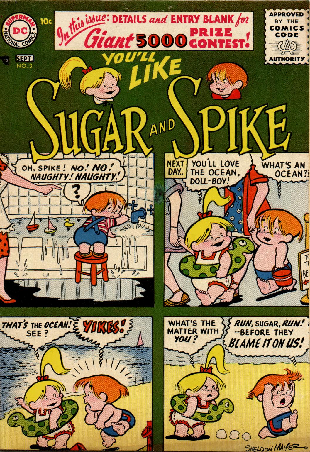 Read online Sugar and Spike comic -  Issue #3 - 1