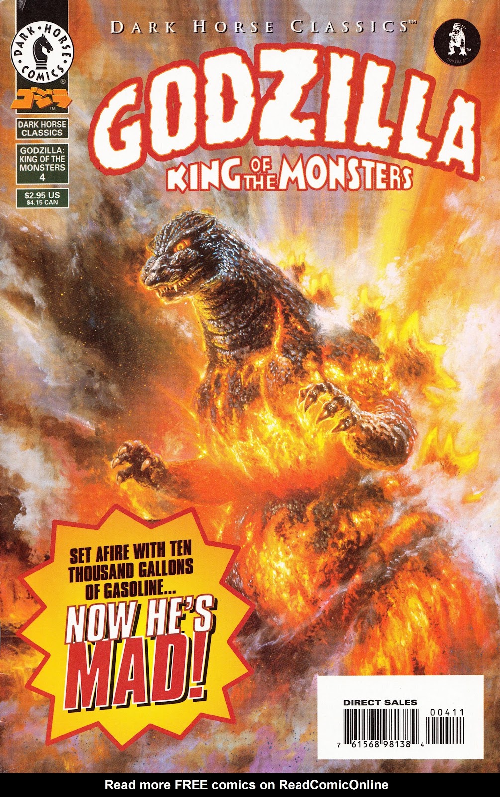 Dark Horse Classics: Godzilla - King of the Monsters issue 4 - Page 1