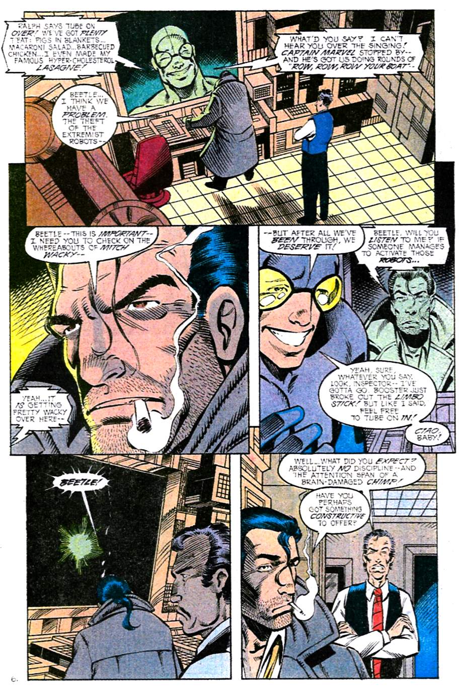 Read online Justice League America comic -  Issue #57 - 7