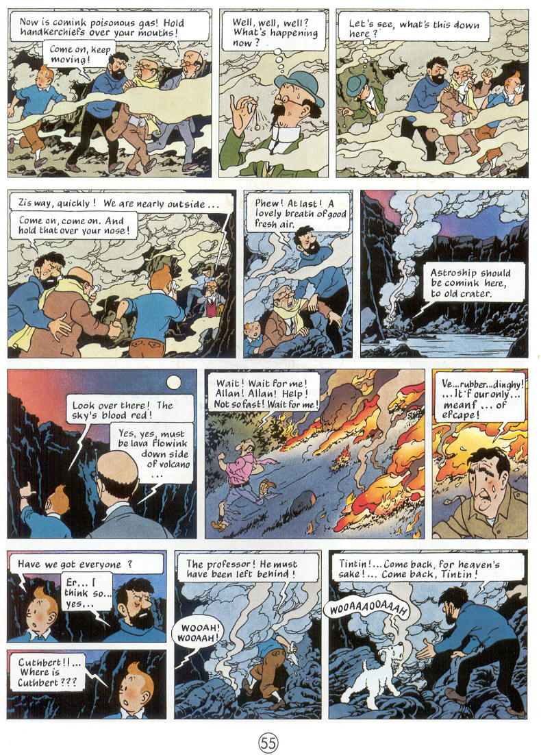 Read online The Adventures of Tintin comic -  Issue #22 - 56