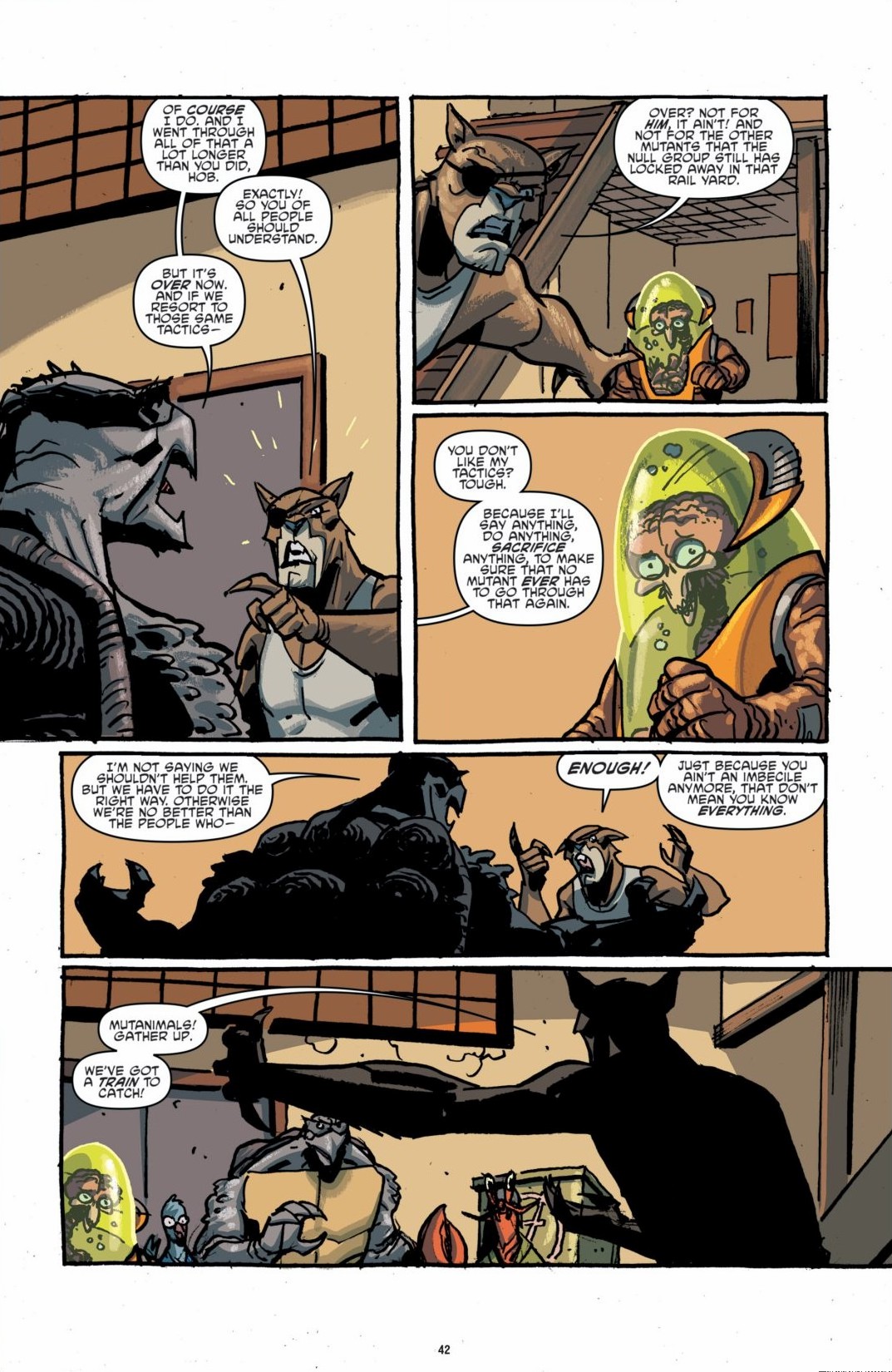 Read online Teenage Mutant Ninja Turtles: The IDW Collection comic -  Issue # TPB 6 (Part 1) - 41