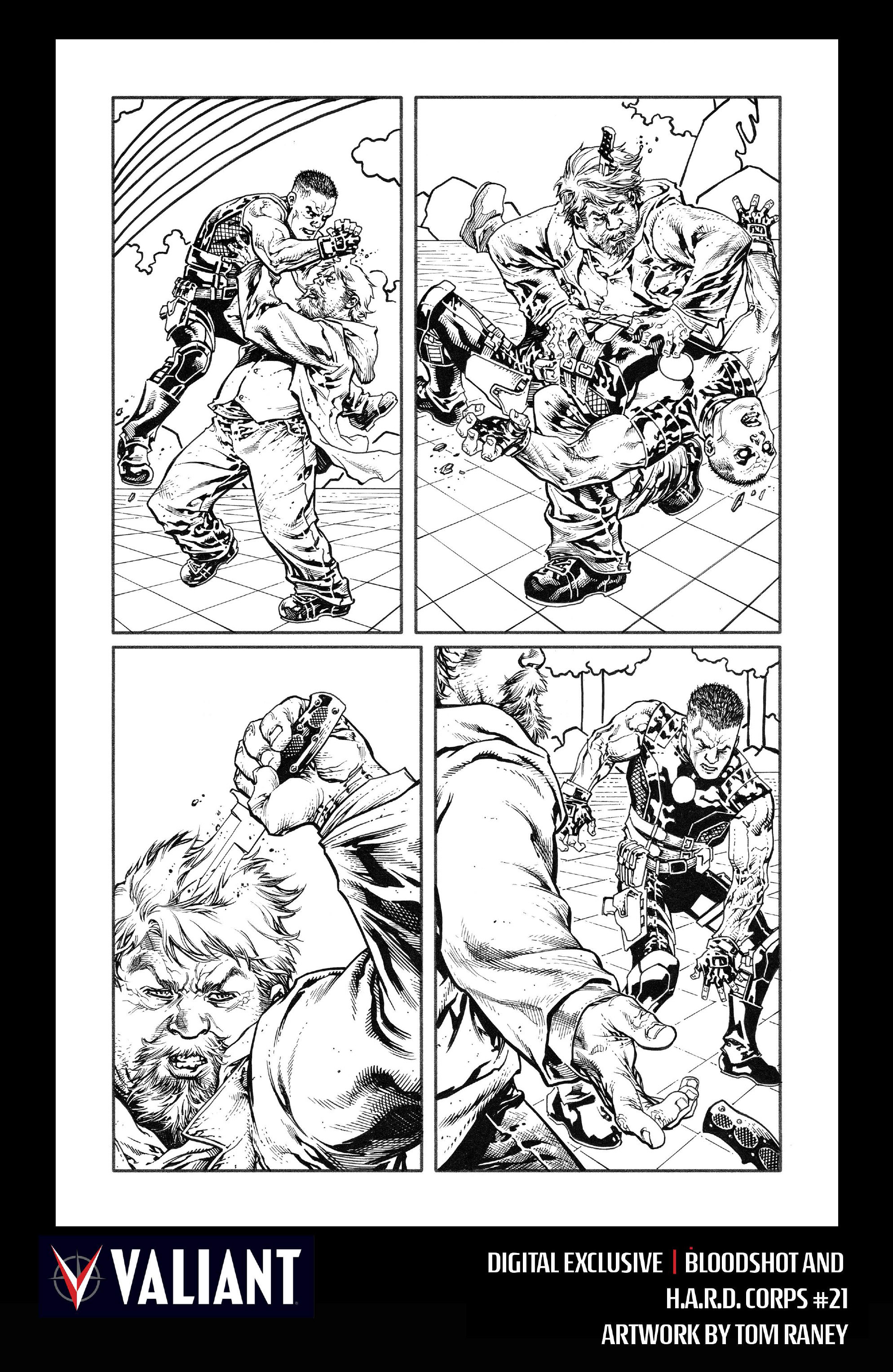 Read online Bloodshot and H.A.R.D.Corps comic -  Issue #21 - 25