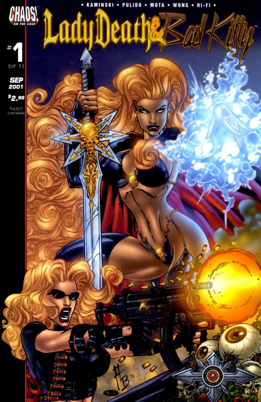 Read online Lady Death / Bad Kitty comic -  Issue # Full - 1