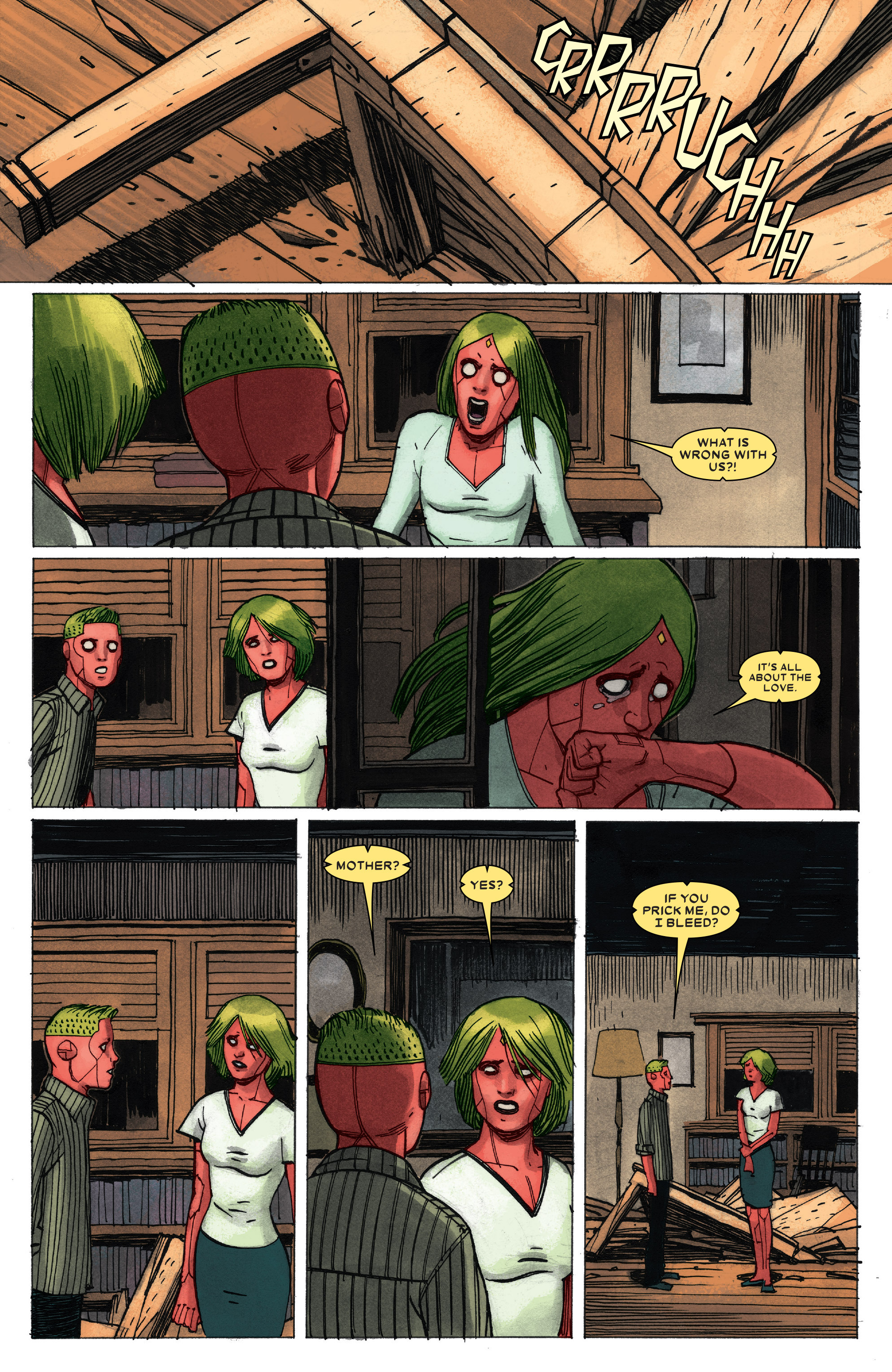 Read online Vision comic -  Issue #5 - 13