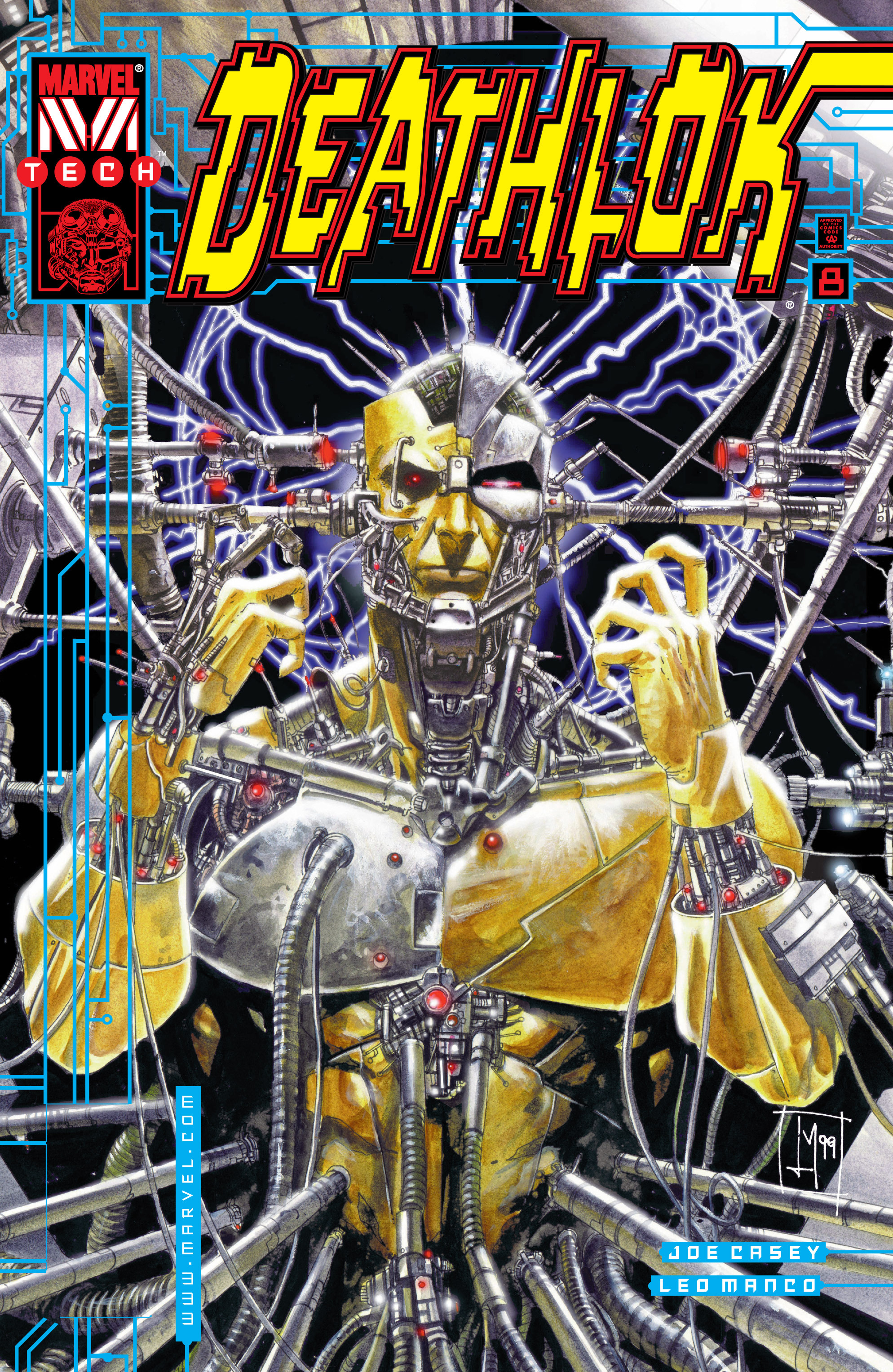 Read online Deathlok (1999) comic -  Issue #8 - 1
