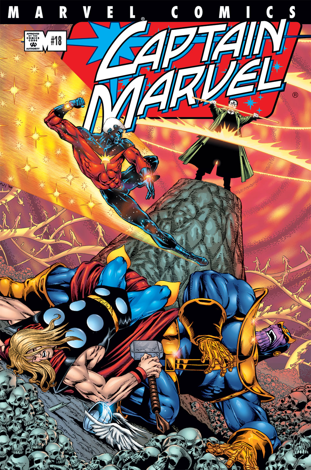 Read online Captain Marvel (1999) comic -  Issue #18 - 1