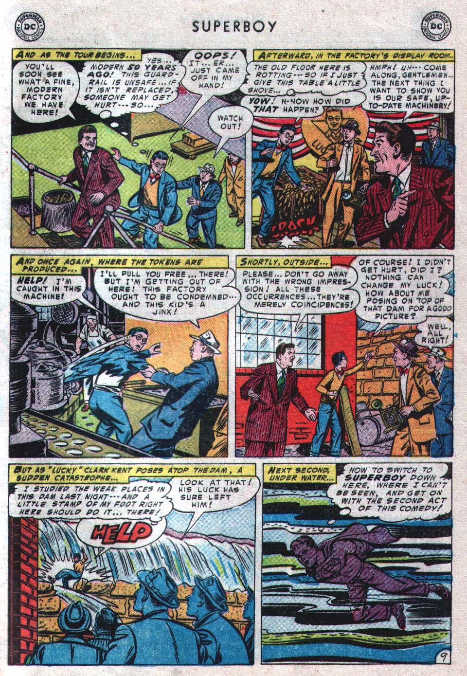 Read online Superboy (1949) comic -  Issue #28 - 10