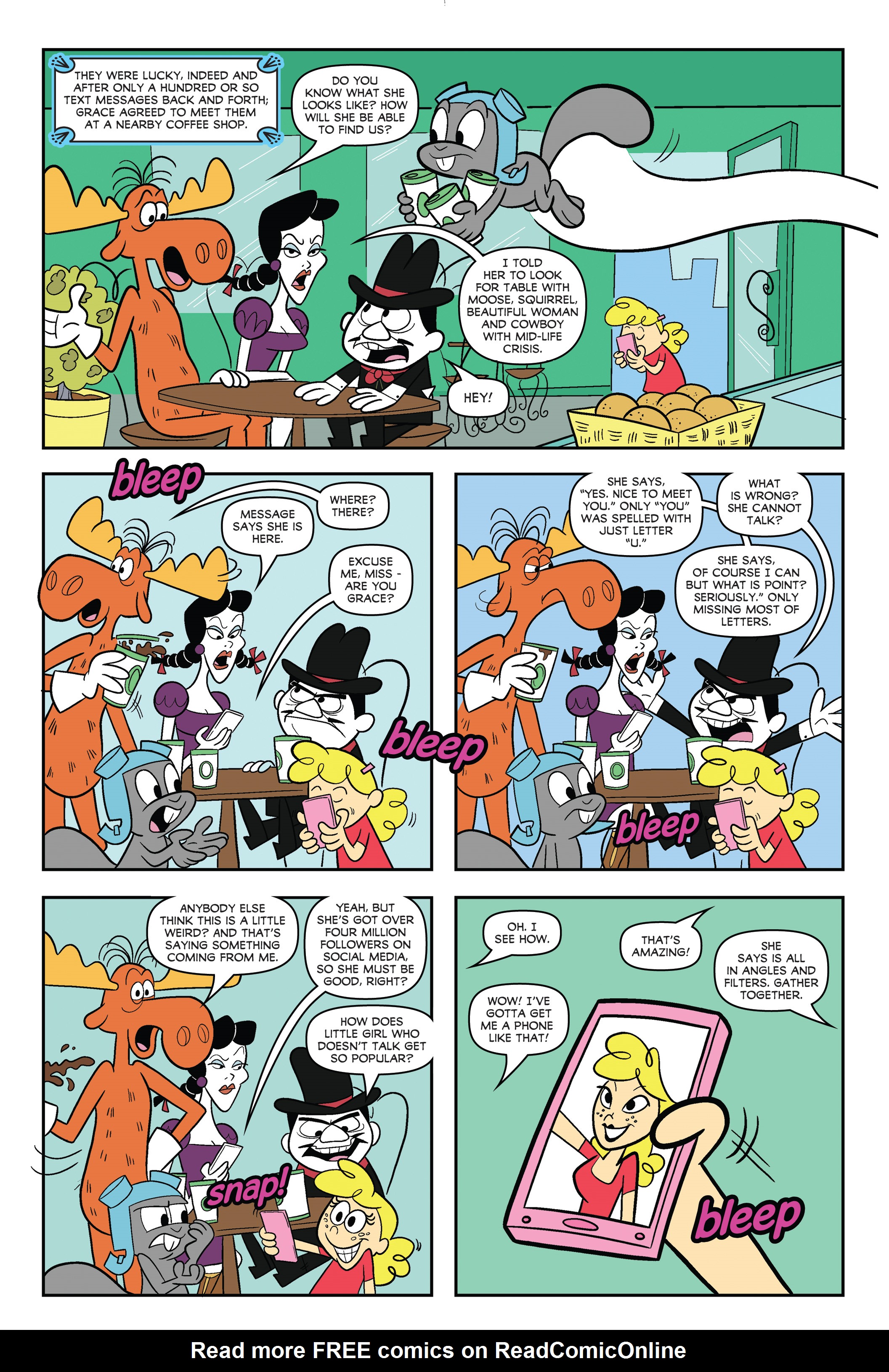Read online The Rocky & Bullwinkle Show comic -  Issue #3 - 17