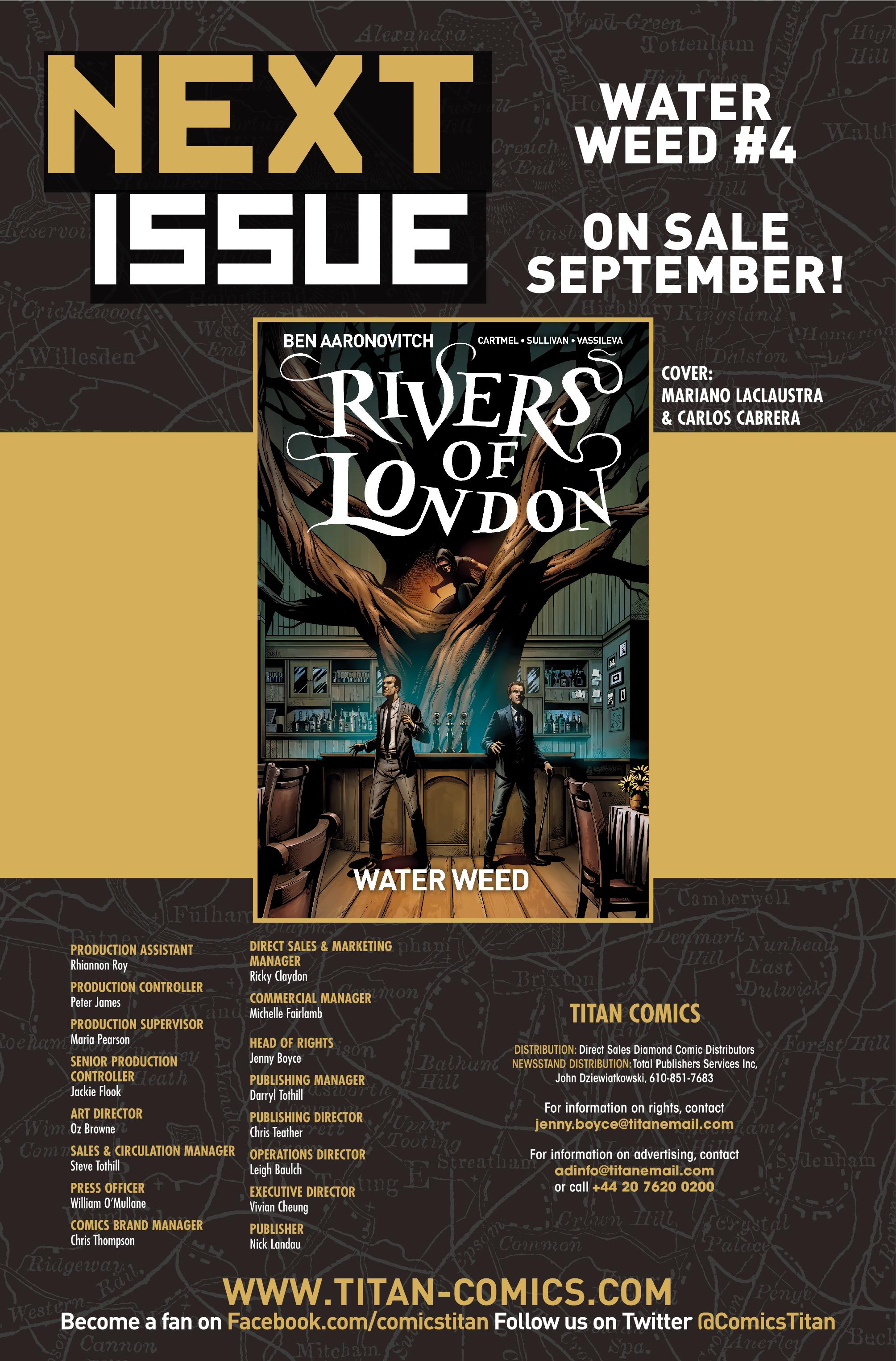 Read online Rivers of London: Water Weed comic -  Issue #3 - 29