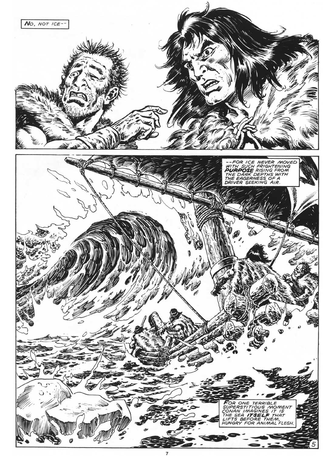 The Savage Sword Of Conan issue 168 - Page 9