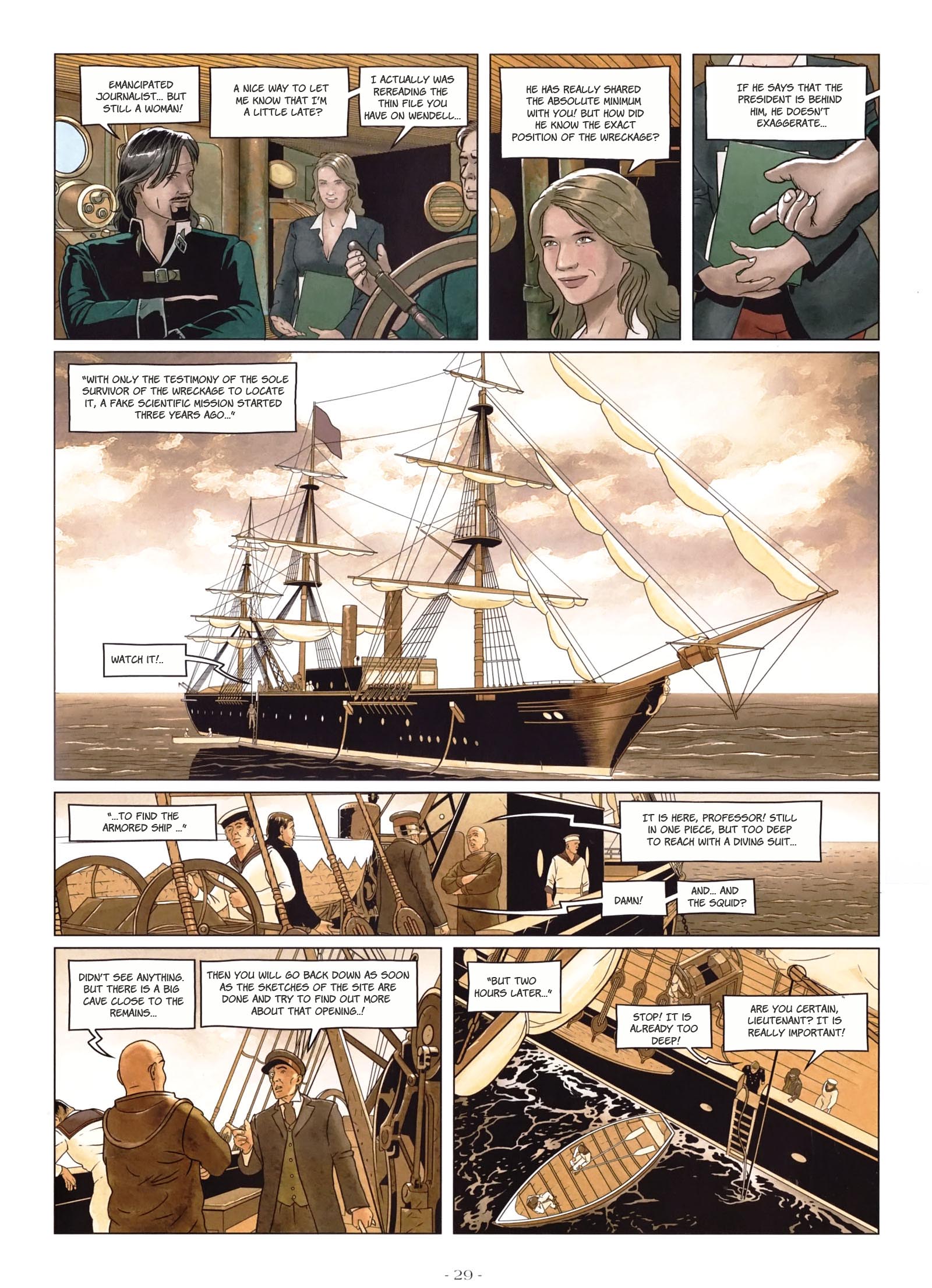 Read online 20 000 Centuries Under the Sea comic -  Issue #1 - 30