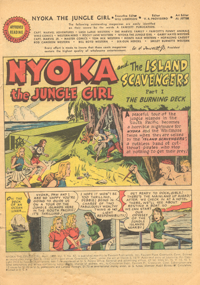 Read online Nyoka the Jungle Girl (1945) comic -  Issue #42 - 3