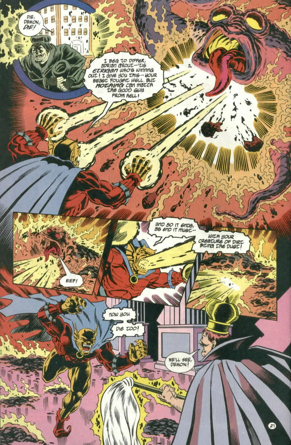 Read online The Demon (1990) comic -  Issue #32 - 22