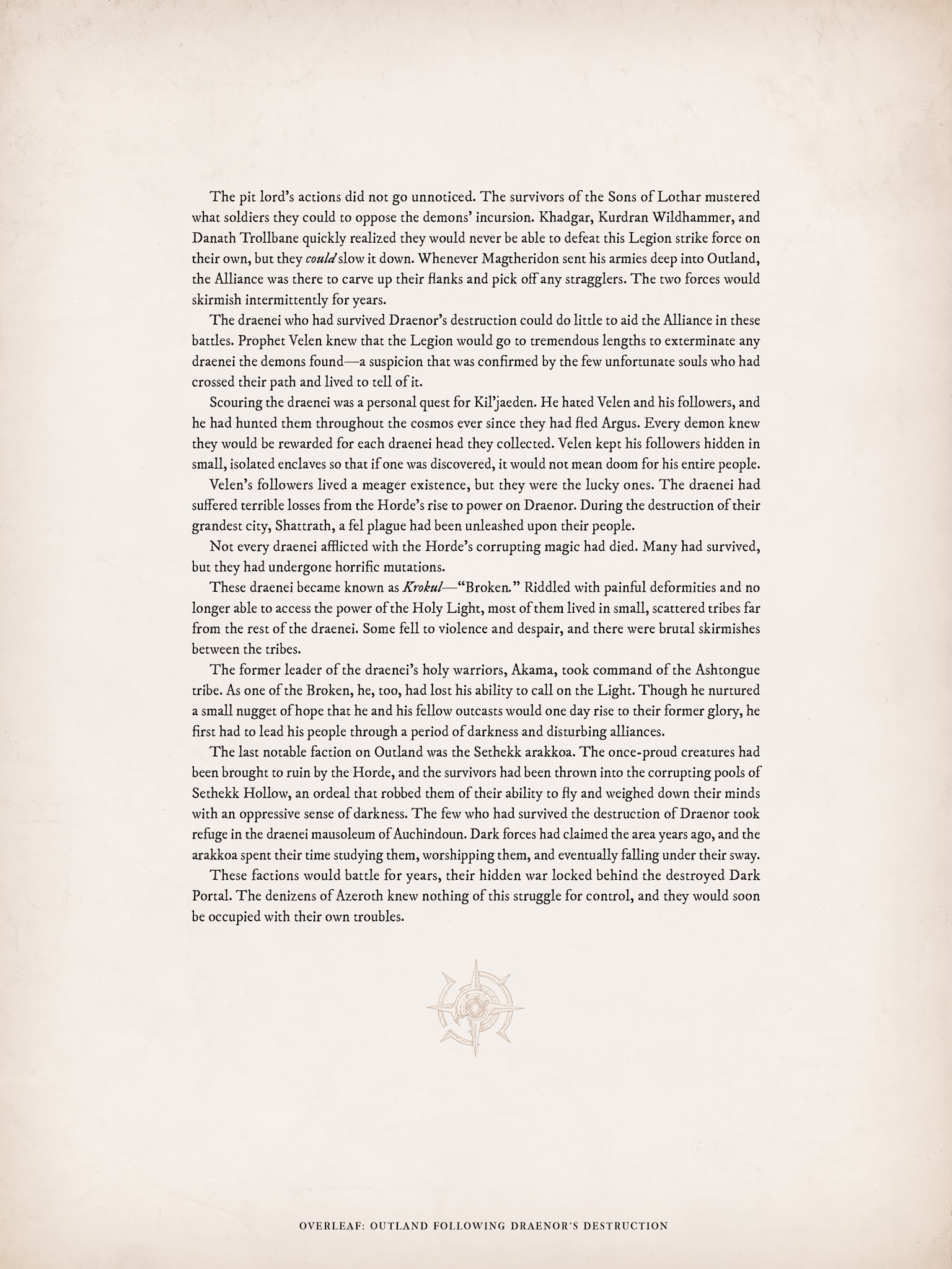 Read online World of Warcraft Chronicle Vol. 3 comic -  Issue # Full - 16