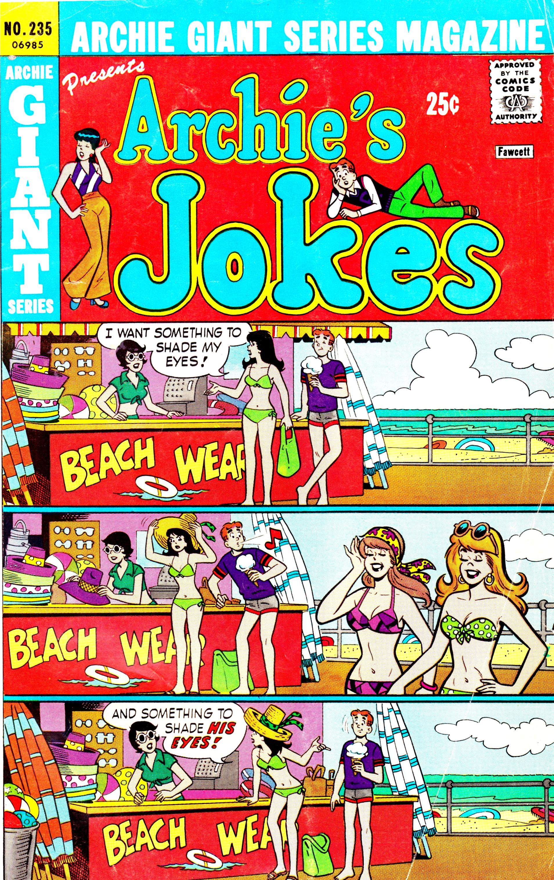 Read online Archie Giant Series Magazine comic -  Issue #235 - 1
