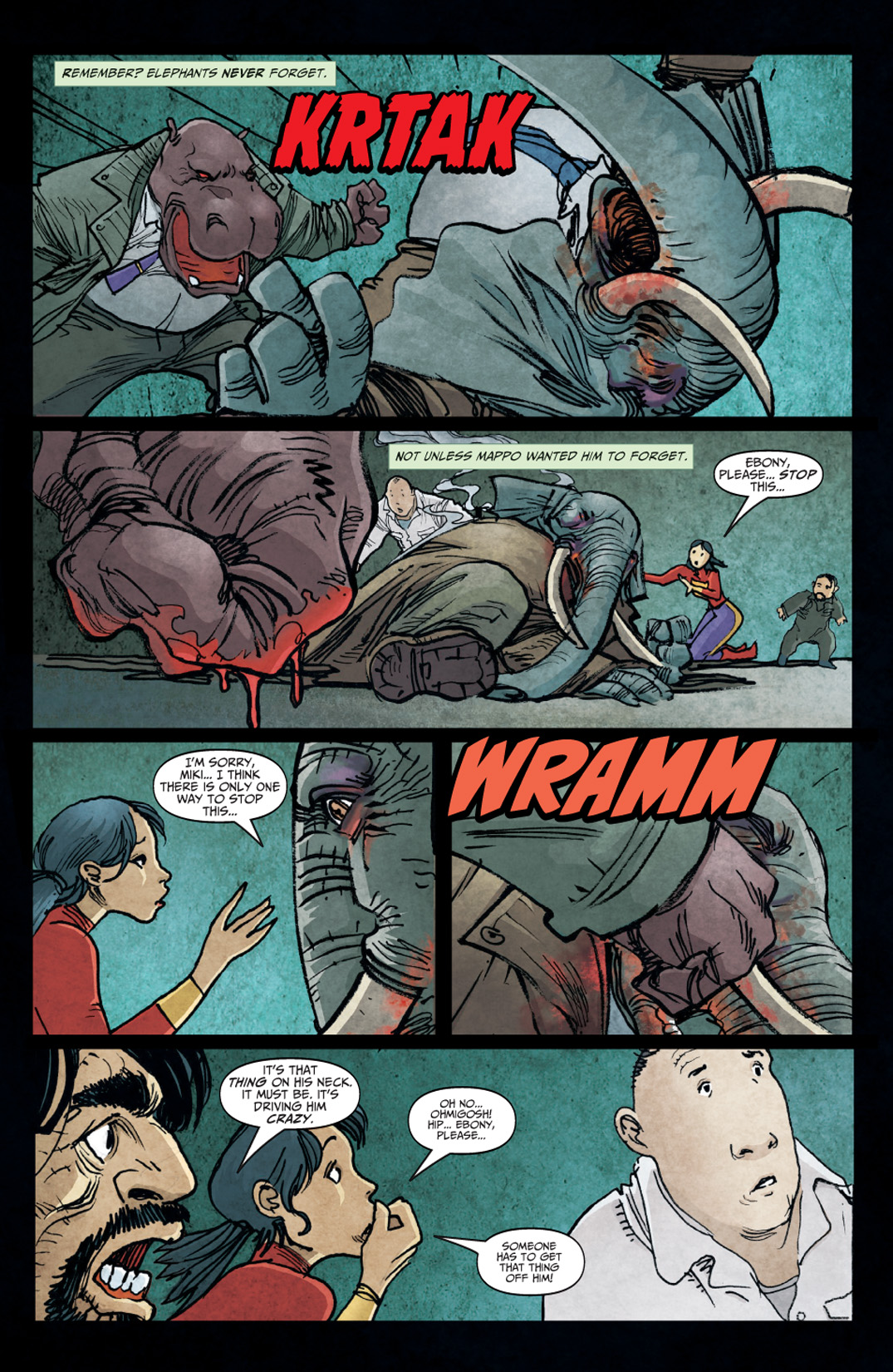 Read online Elephantmen comic -  Issue #24 - 16