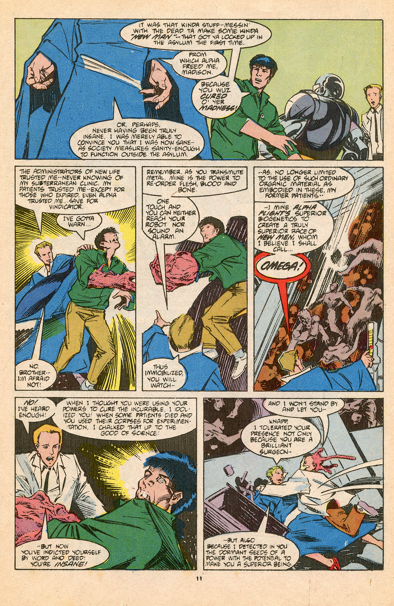 Read online Alpha Flight (1983) comic -  Issue #48 - 17