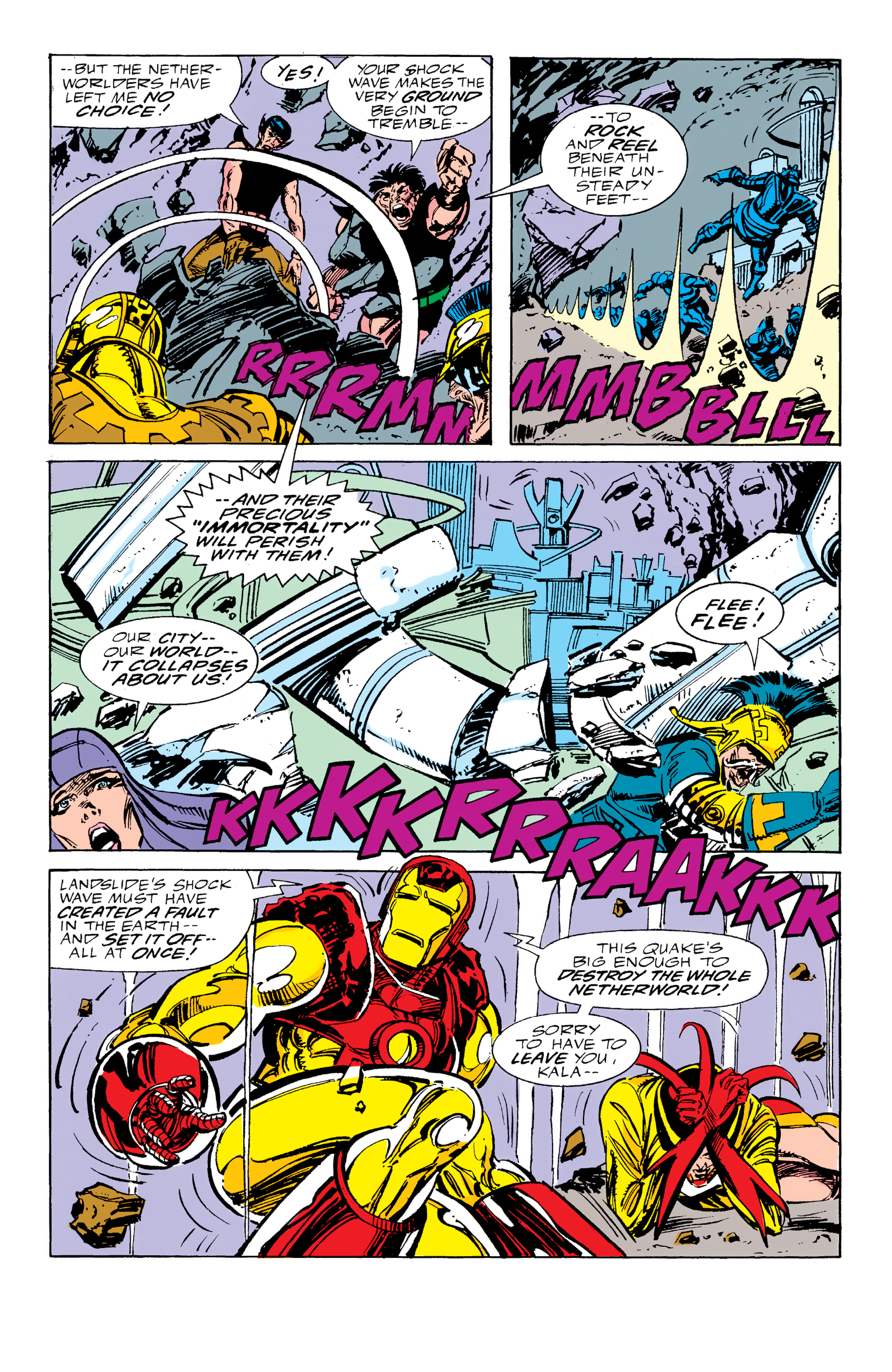 Read online Avengers: Subterranean Wars comic -  Issue # TPB - 108