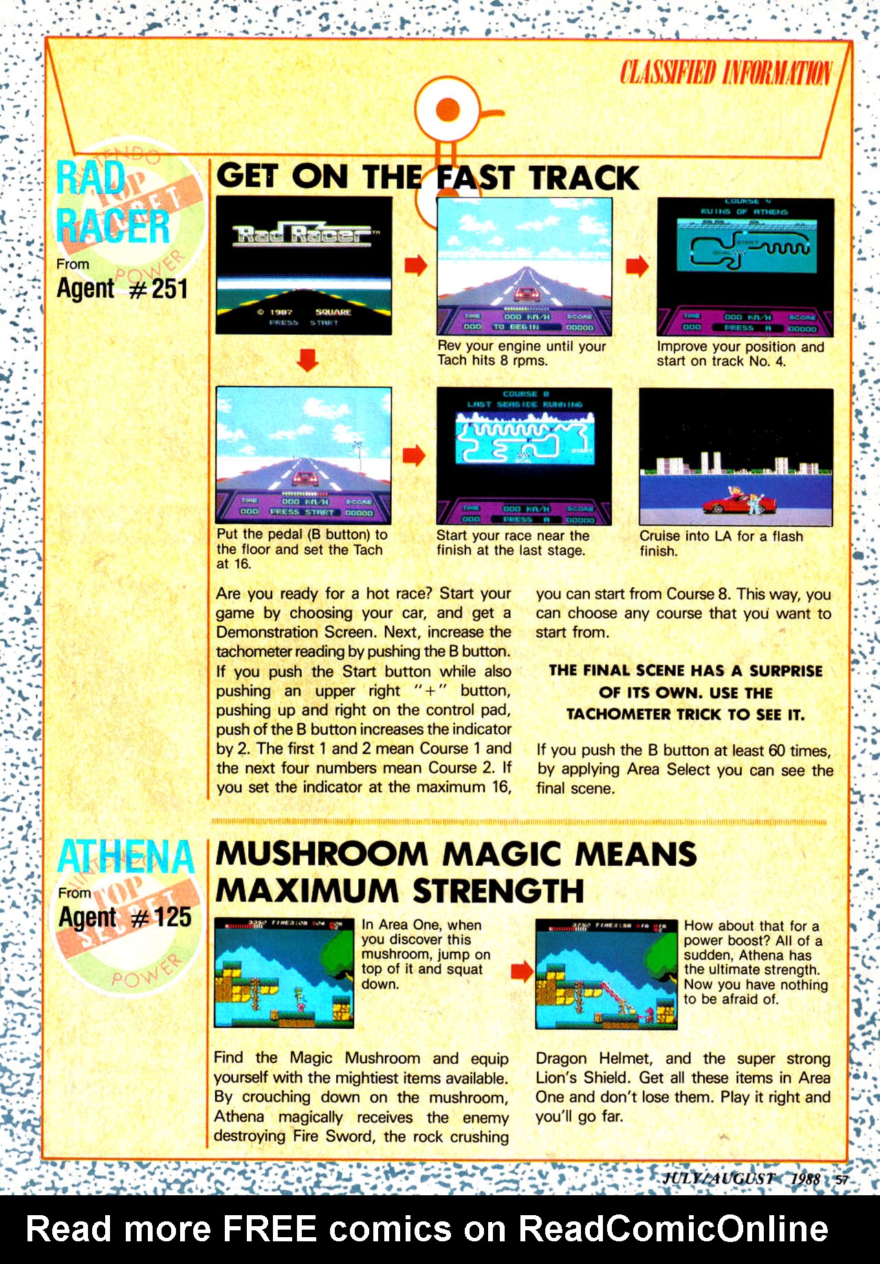 Read online Nintendo Power comic -  Issue #1 - 62