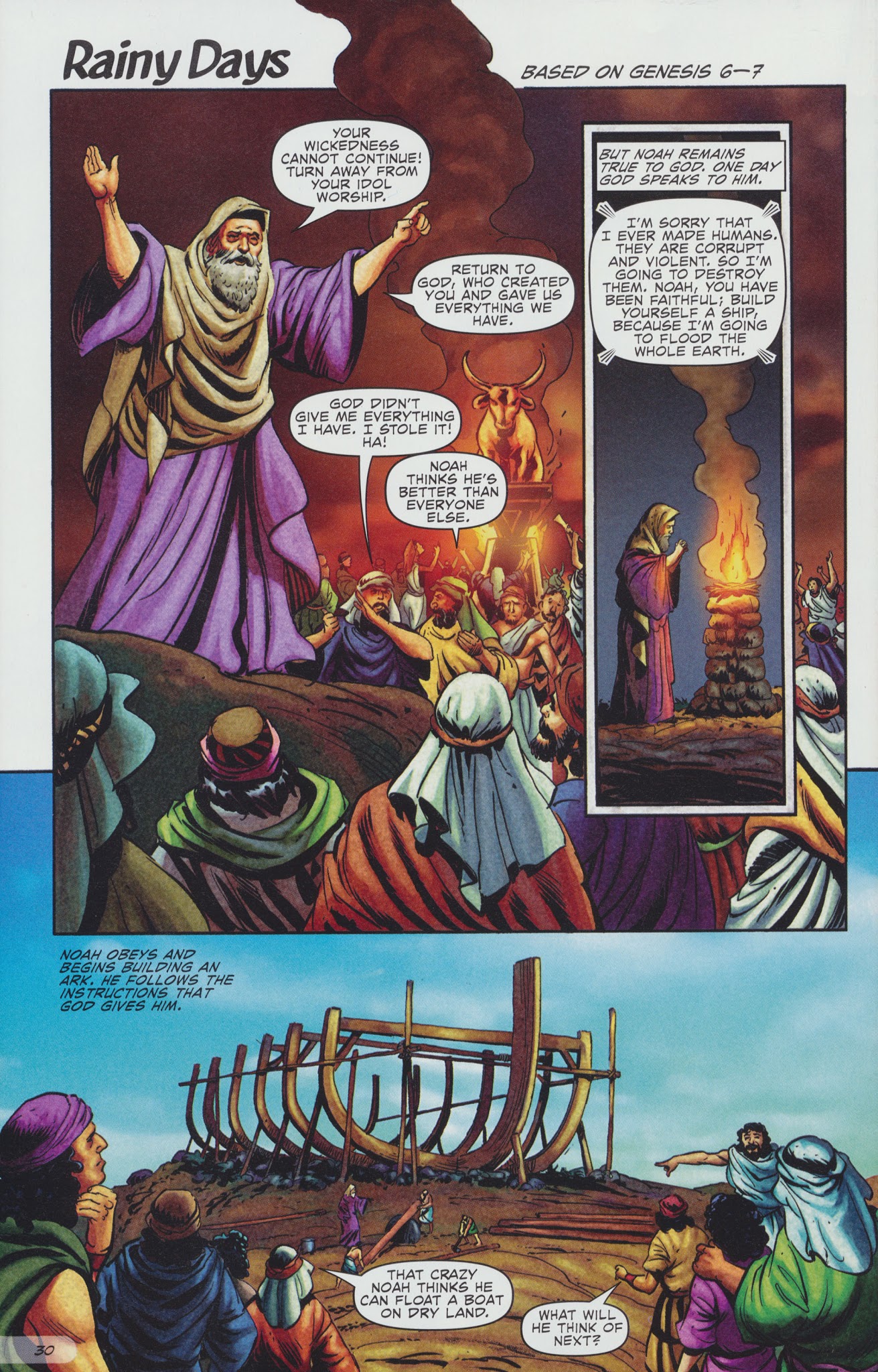Read online The Action Bible comic -  Issue # TPB 1 - 34