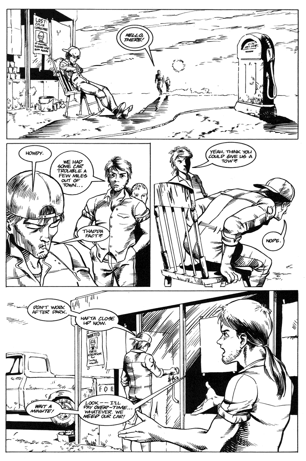 Read online Alien Nation: The First Comers comic -  Issue #3 - 6