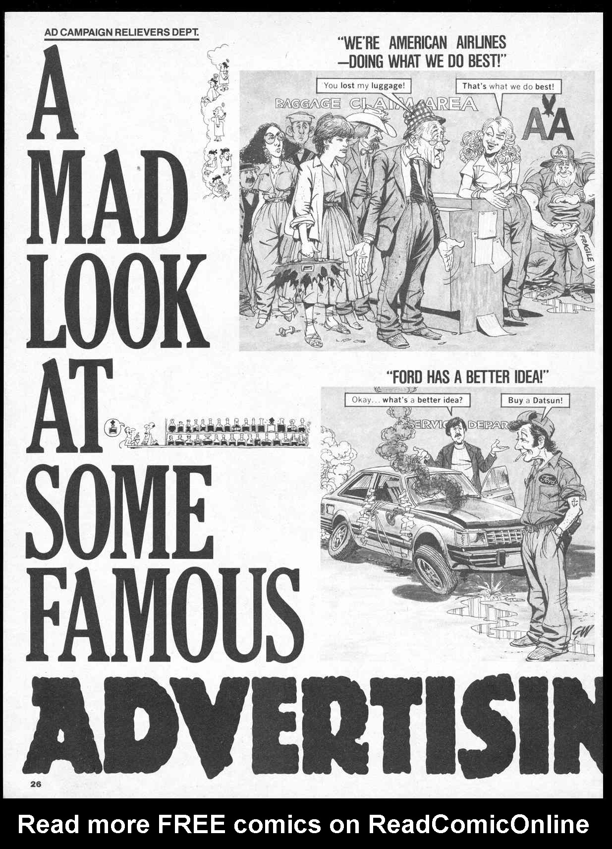 Read online MAD comic -  Issue #250 - 28