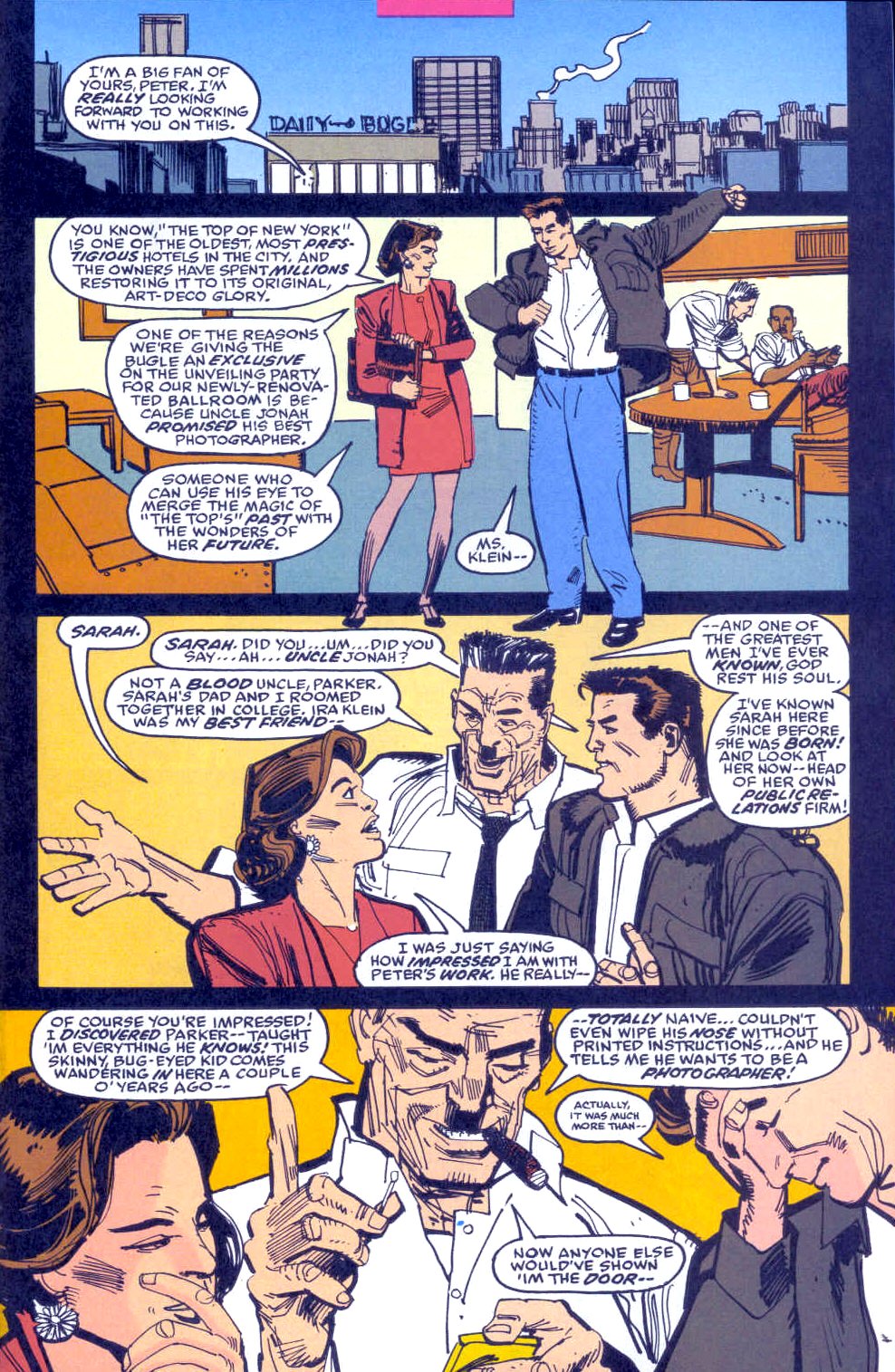 Read online Spider-Man (1990) comic -  Issue #38 - Light The Night Part 1 of 3 - 18