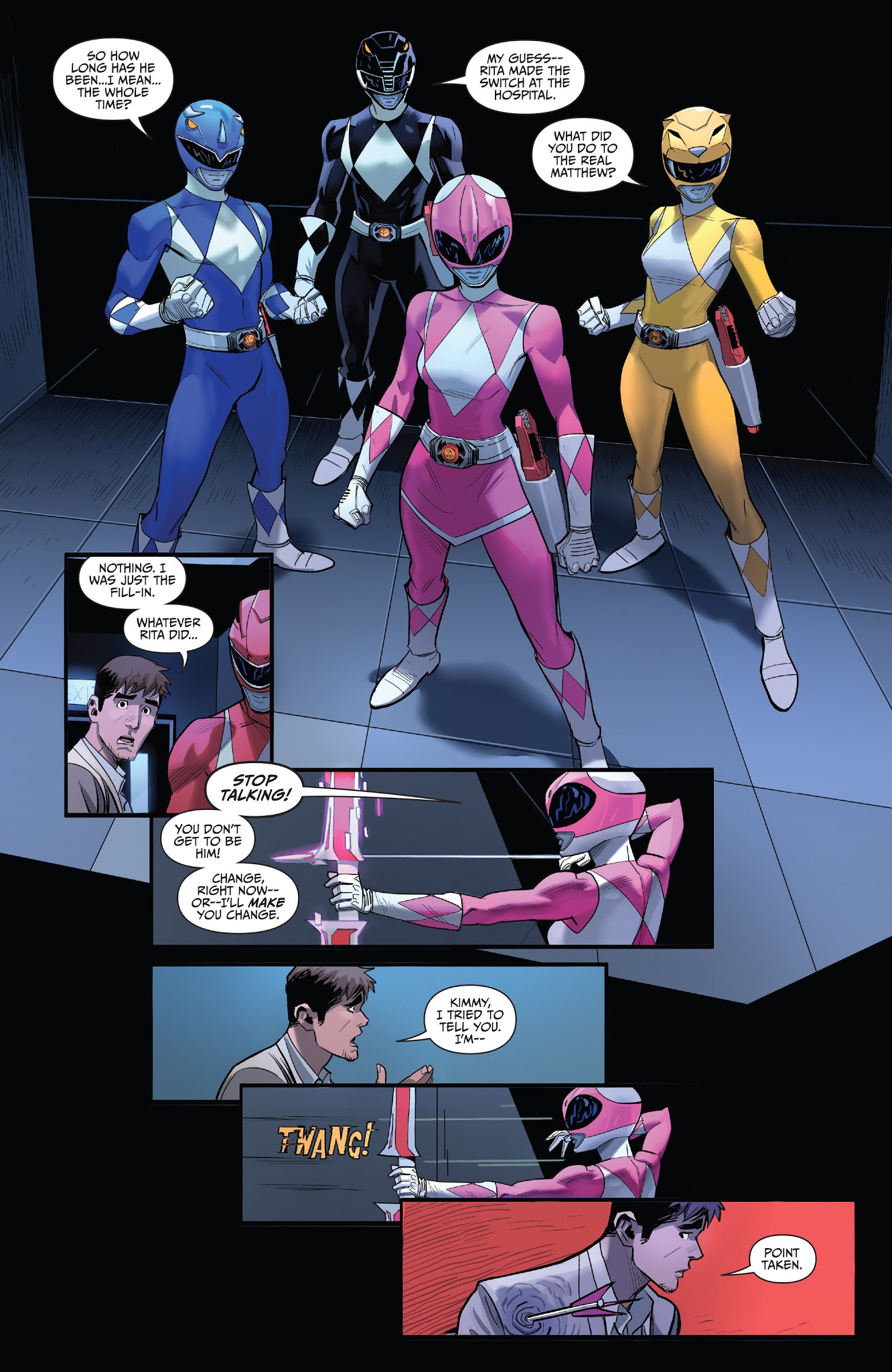 Read online Saban's Go Go Power Rangers comic -  Issue #7 - 23