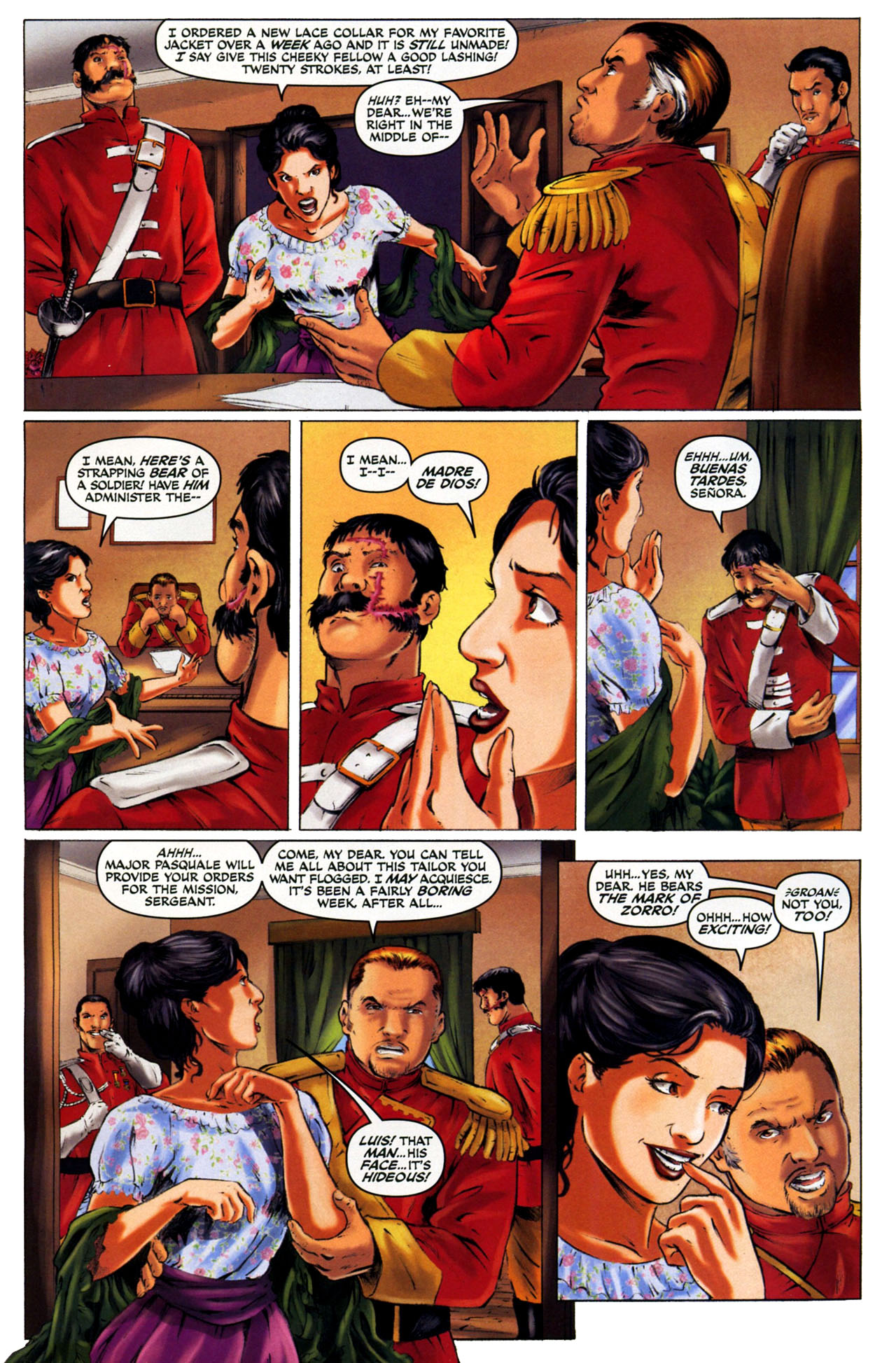 Read online Zorro (2008) comic -  Issue #12 - 11