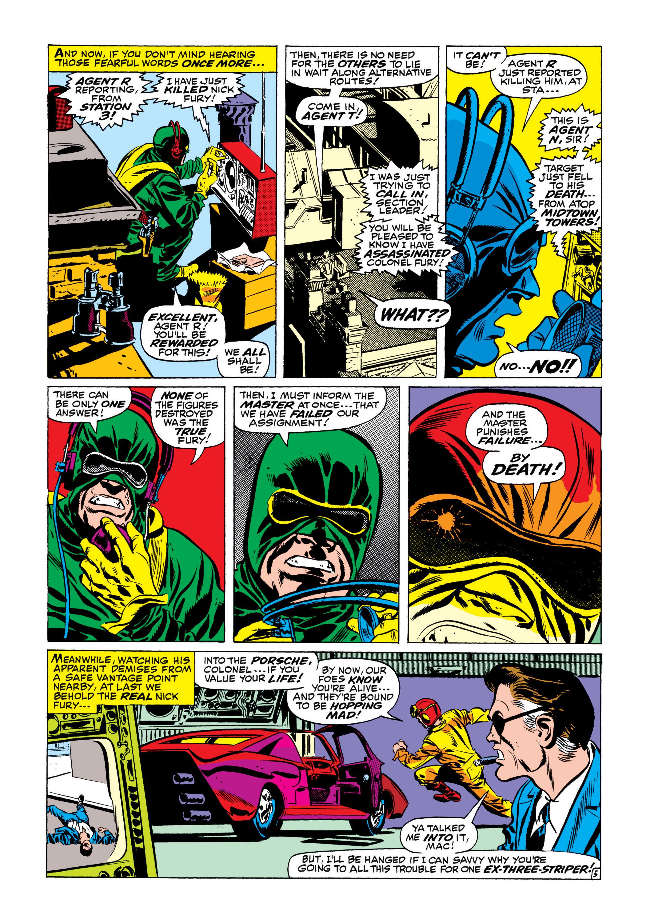 Read online Marvel Masterworks: Nick Fury, Agent of S.H.I.E.L.D. comic -  Issue # TPB 3 (Part 1) - 14