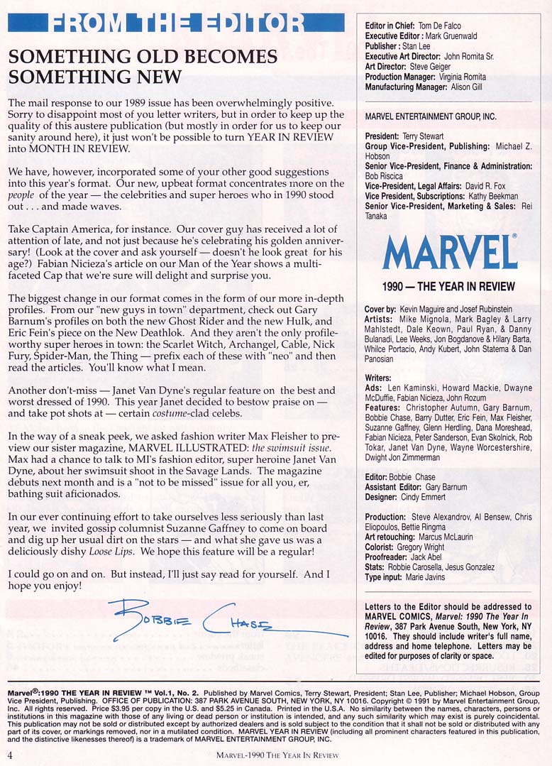 Read online Marvel: The Year-in-Review comic -  Issue #2 - 6