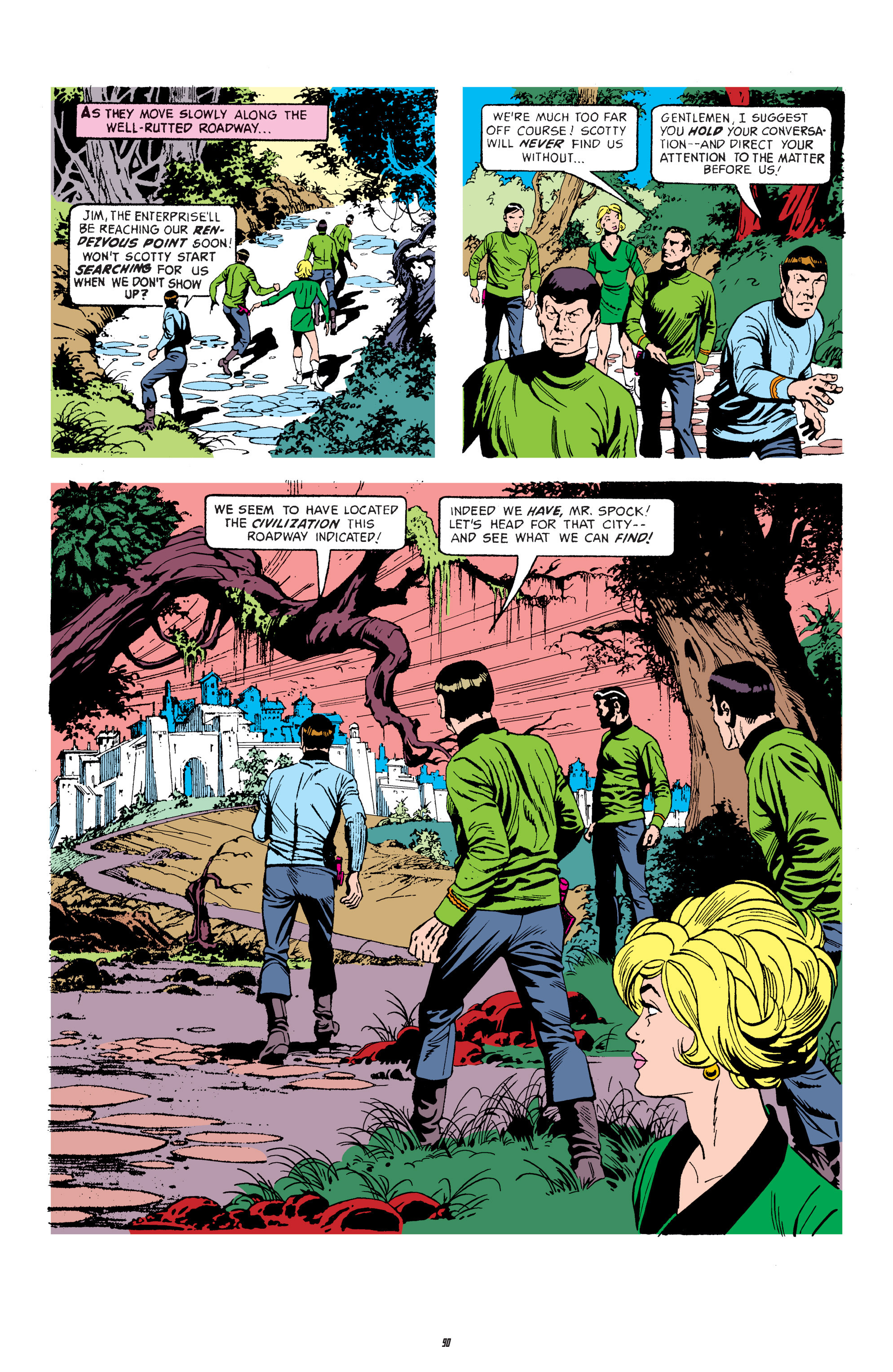 Read online Star Trek Archives comic -  Issue # TPB 3 - 90