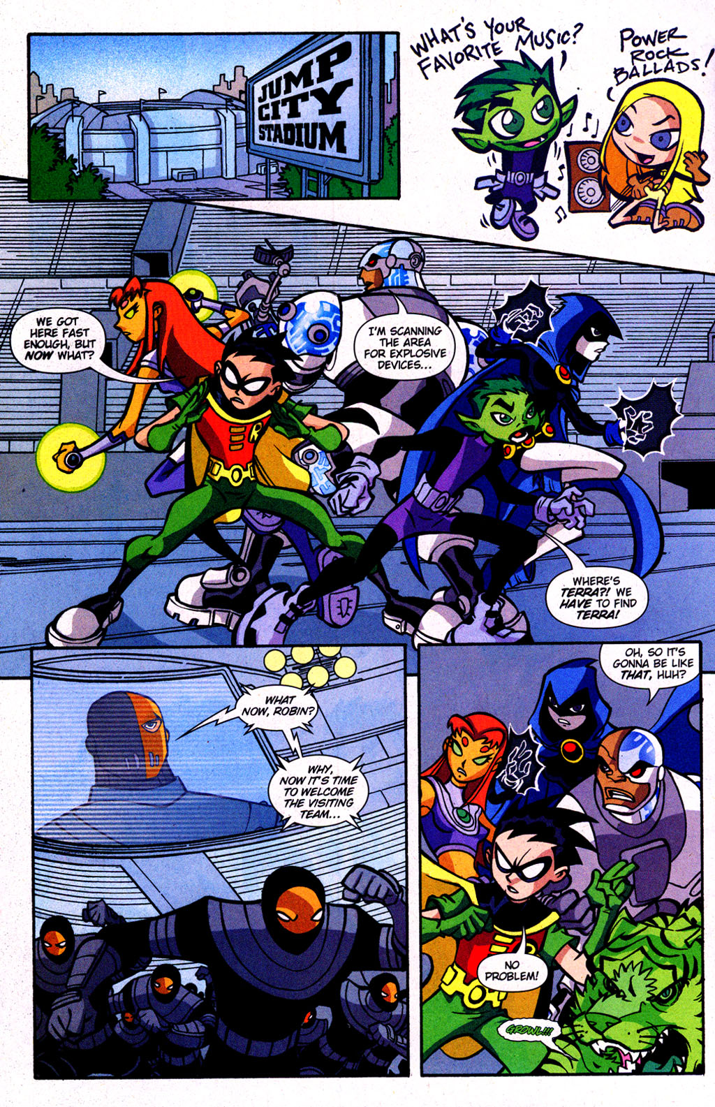 Read online Teen Titans Go! (2003) comic -  Issue #11 - 12