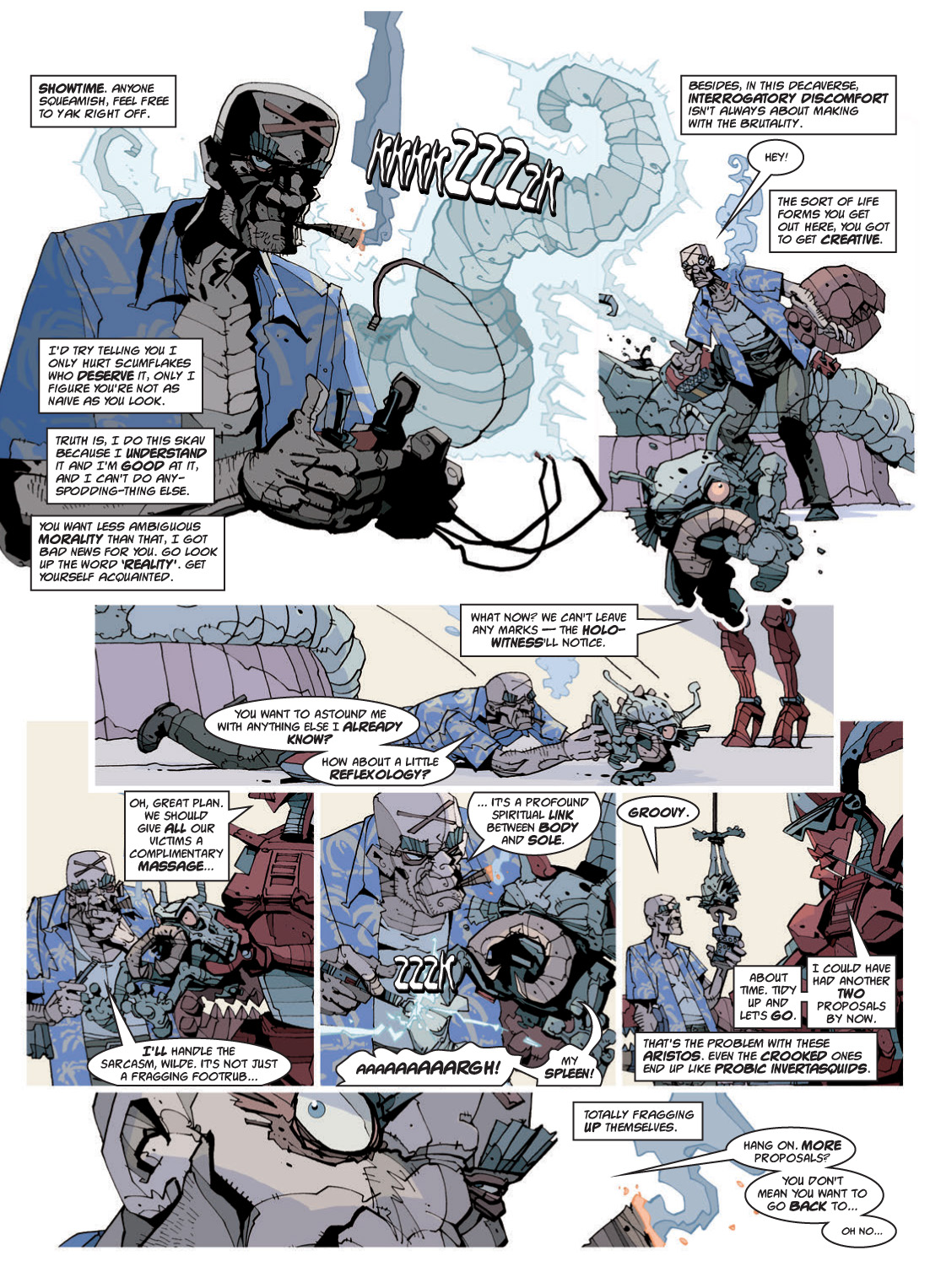 Read online Judge Dredd Megazine (Vol. 5) comic -  Issue #353 - 66