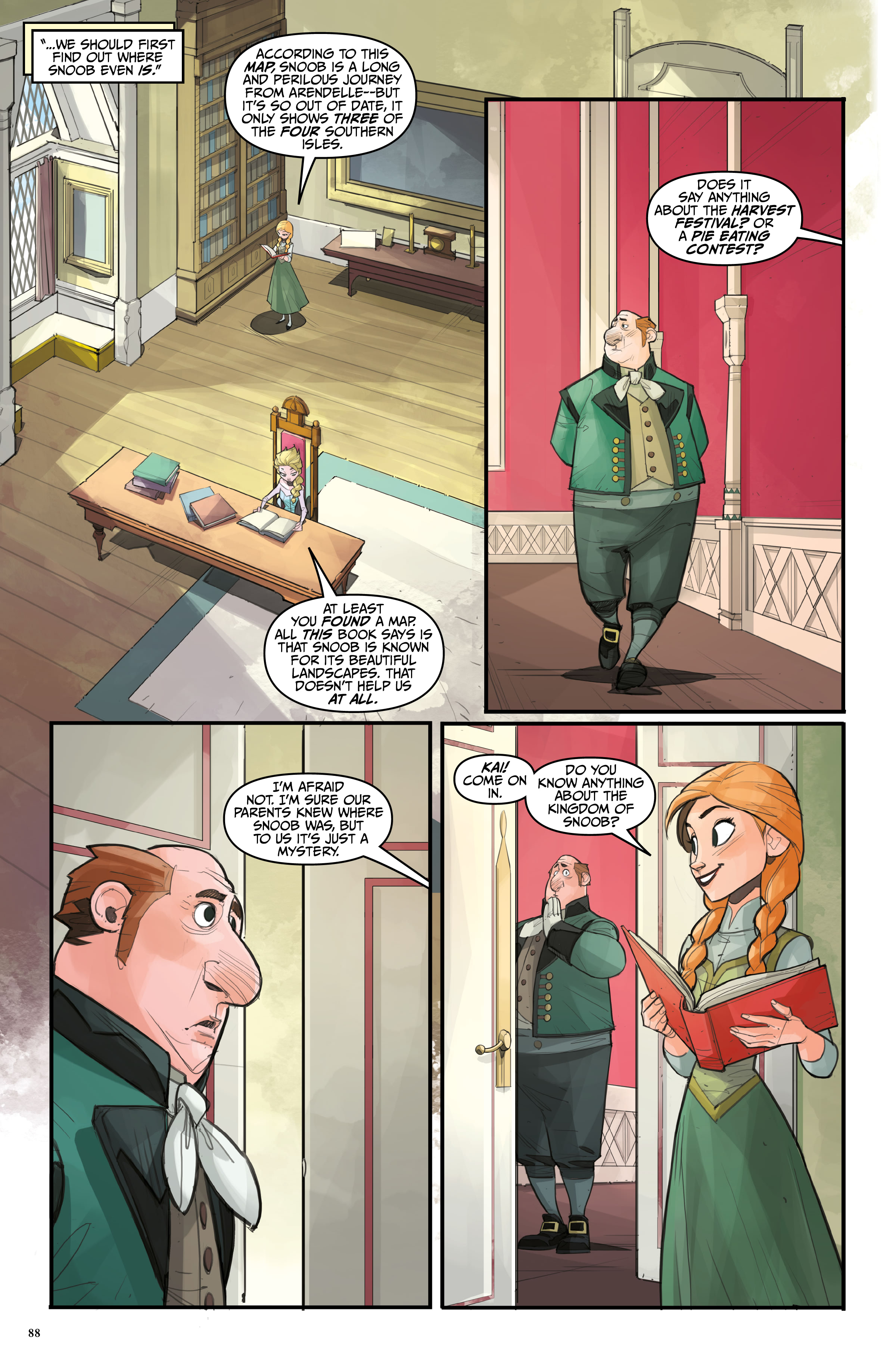 Read online Disney Frozen Library Edition comic -  Issue # TPB (Part 1) - 90