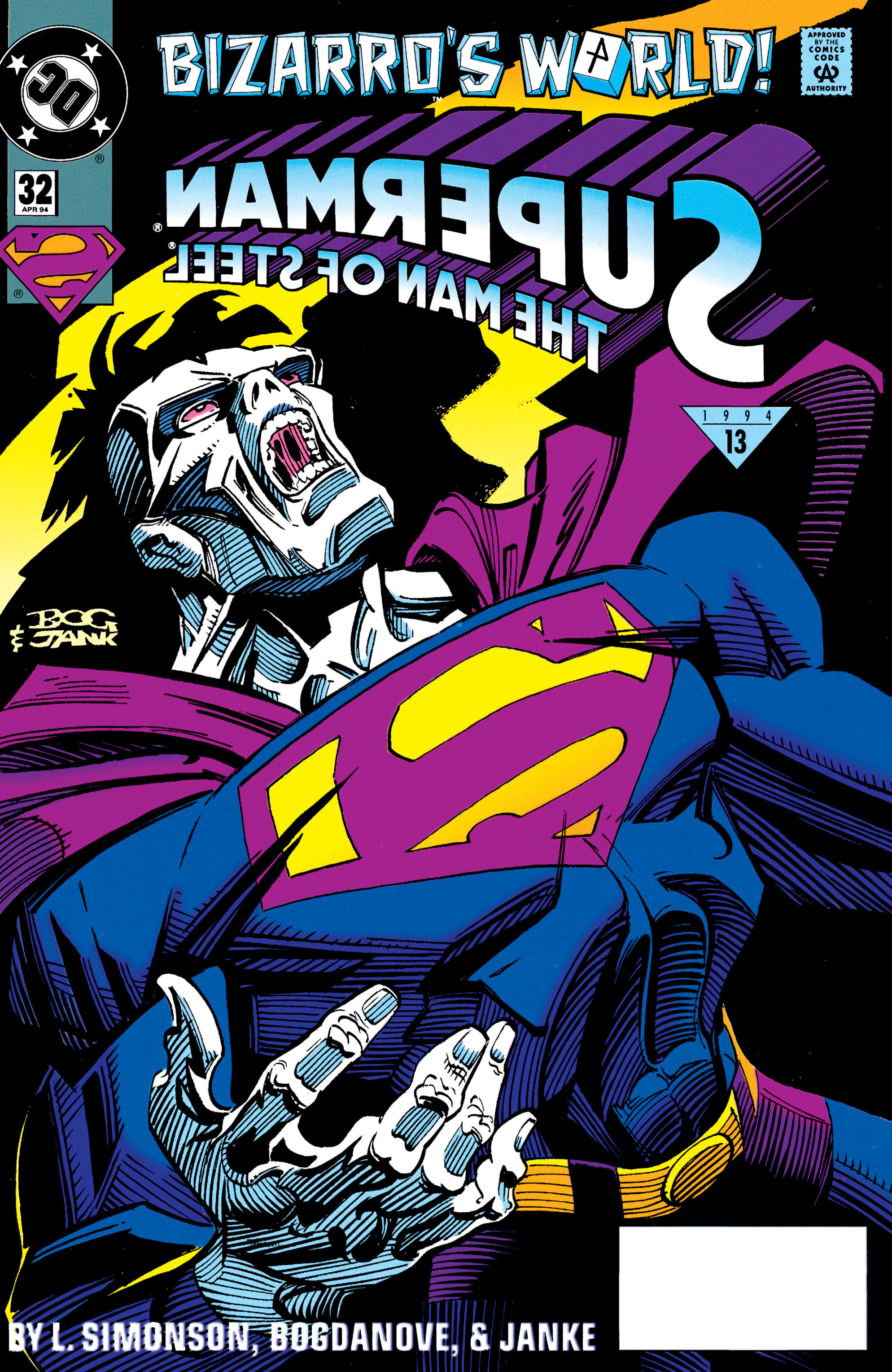 Read online Superman: The Man of Steel (1991) comic -  Issue #32 - 1