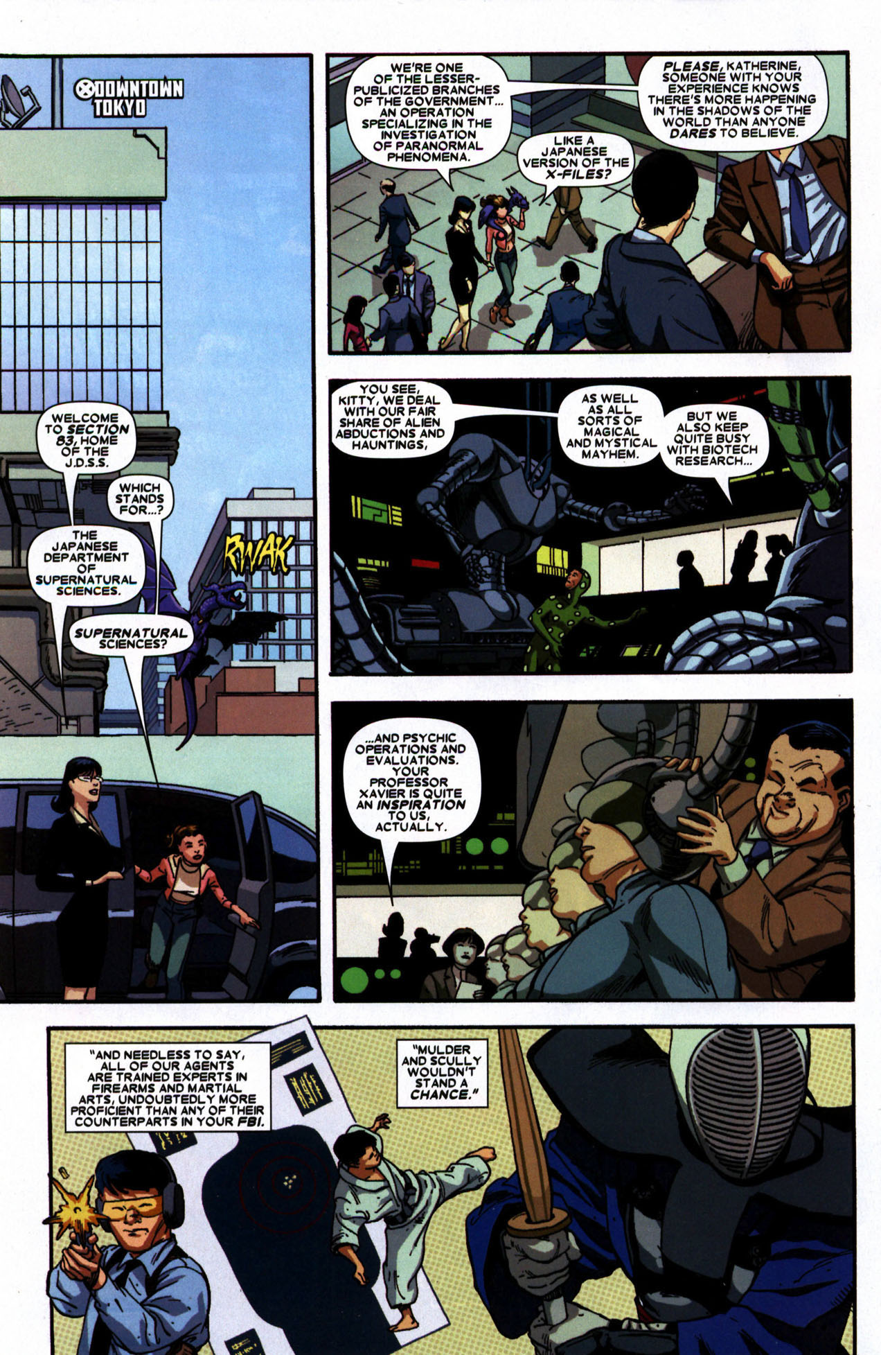 Read online X-Men: Kitty Pryde - Shadow & Flame comic -  Issue #1 - 6
