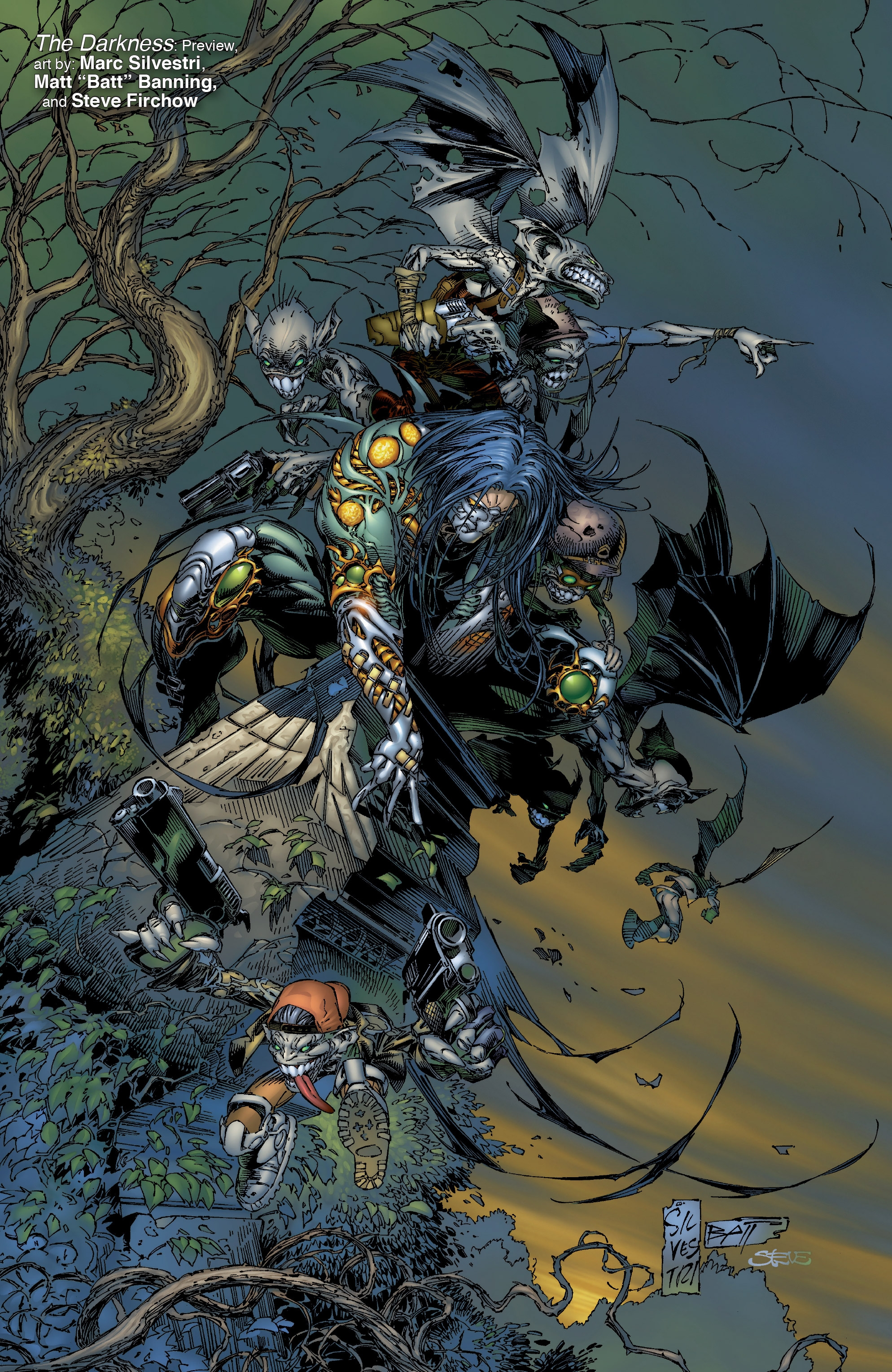 Read online The Darkness: Darkness/Batman & Darkness/Superman 20th Anniversary Collection comic -  Issue # TPB (Part 3) - 42