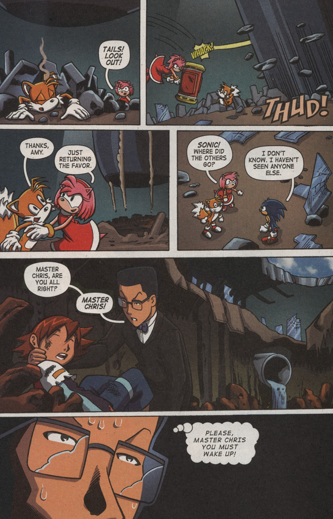 Read online Sonic X comic -  Issue #9 - 10