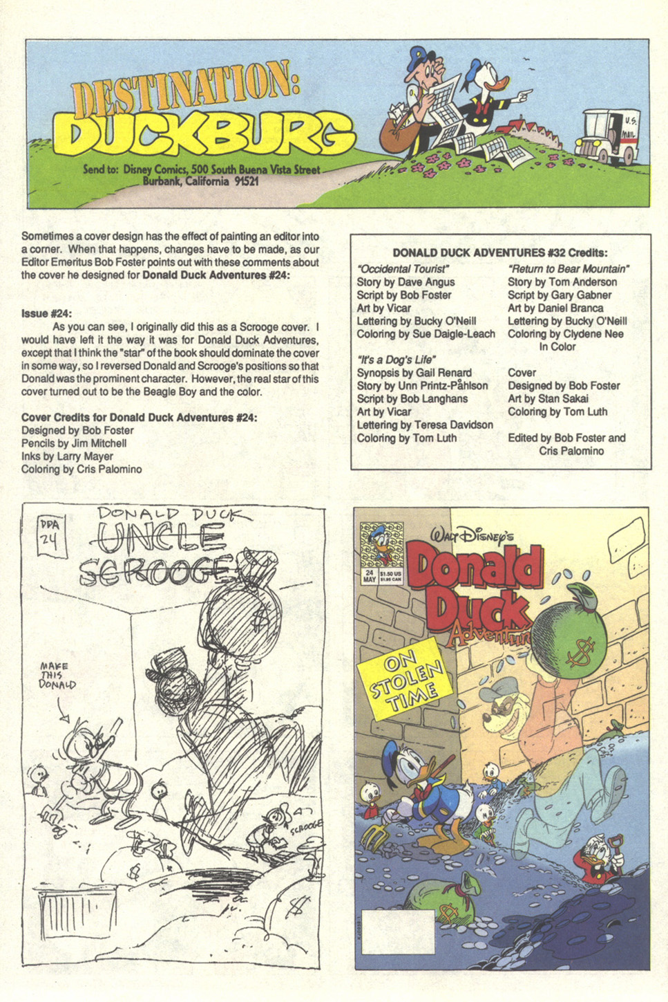 Read online Donald Duck Adventures comic -  Issue #32 - 34