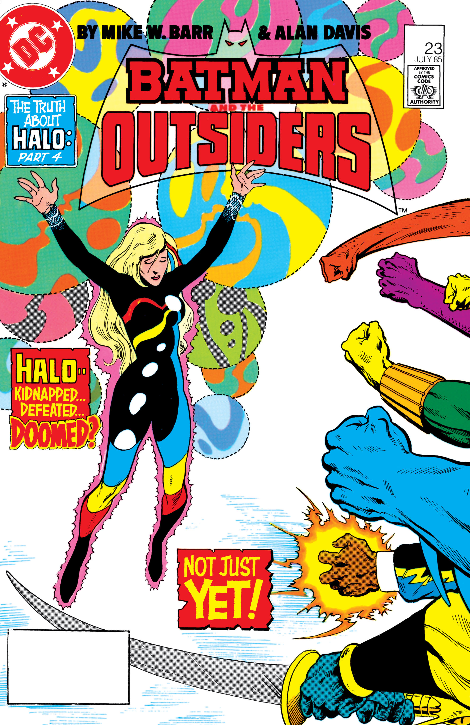 Read online Batman and the Outsiders (1983) comic -  Issue #23 - 1