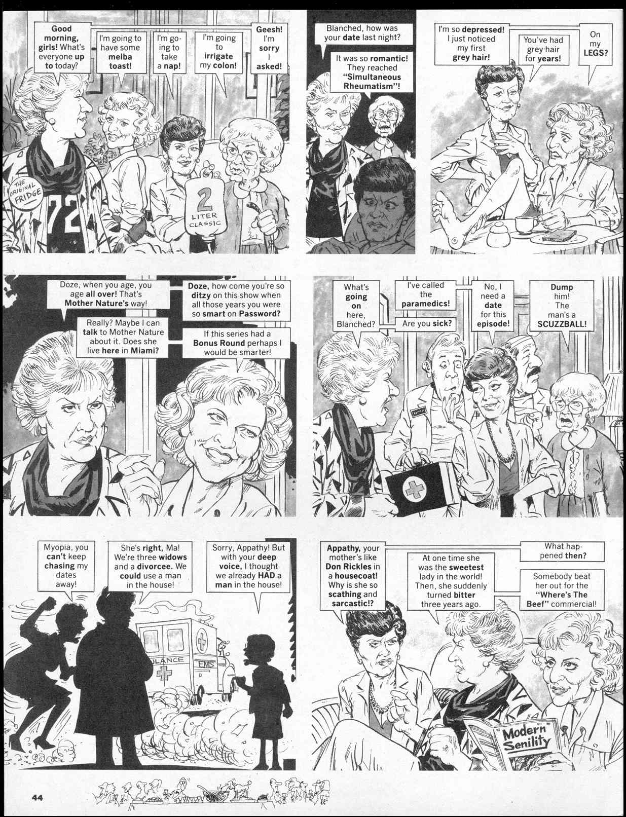 Read online MAD comic -  Issue #263 - 46