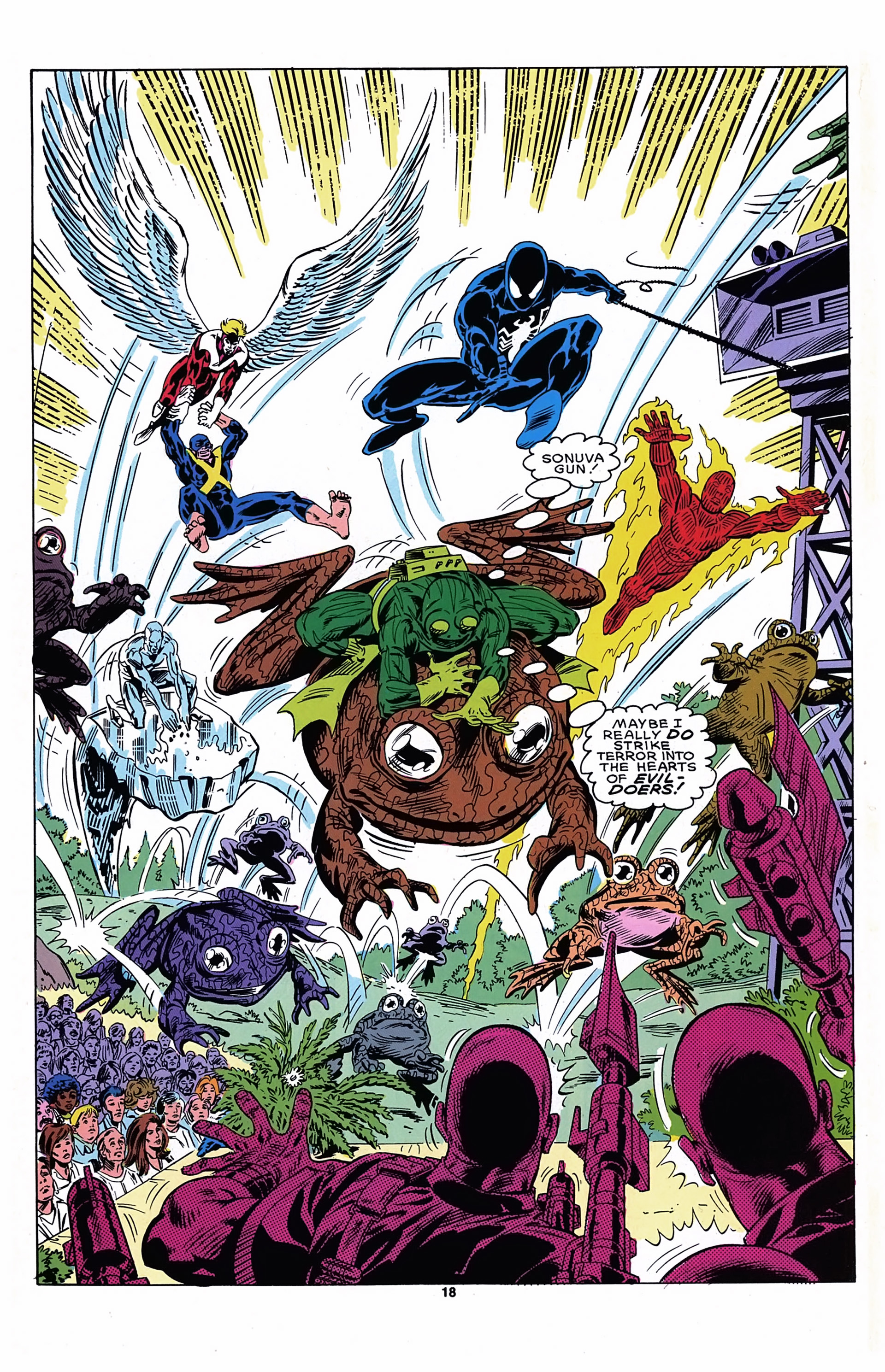 Read online Marvel Fanfare (1982) comic -  Issue #32 - 20