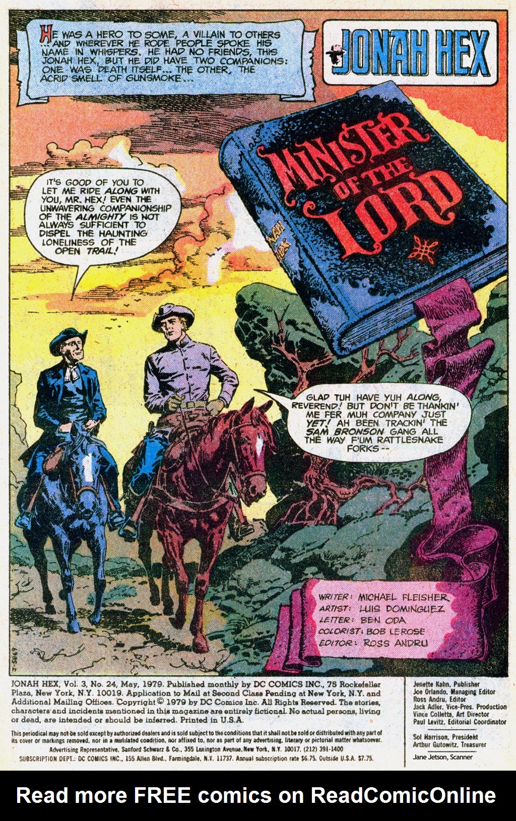 Read online Jonah Hex (1977) comic -  Issue #24 - 3