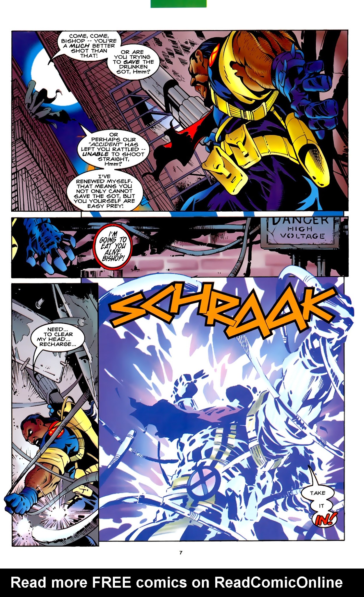 Read online Bishop comic -  Issue #3 - 7