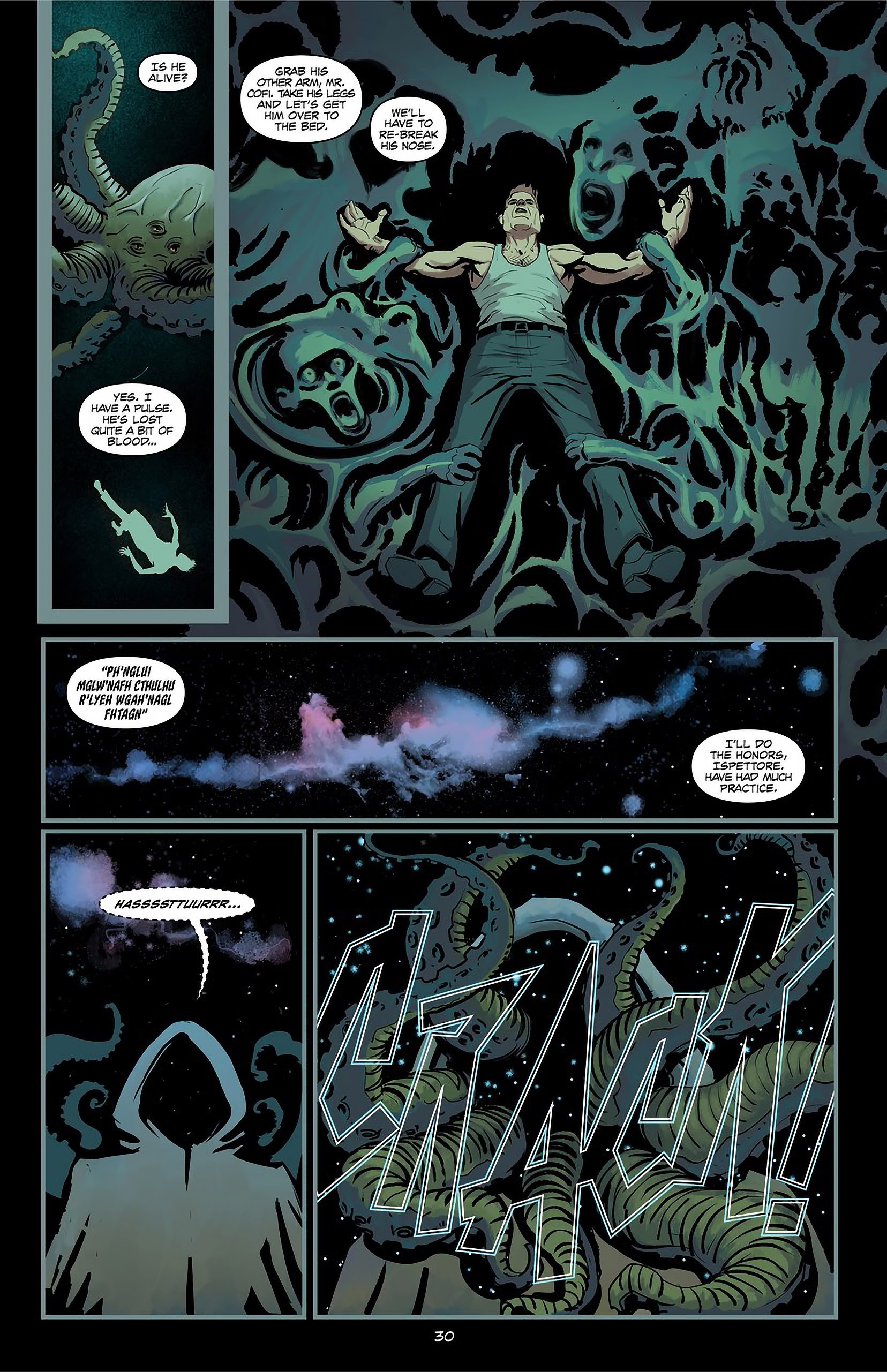 Read online Lovecraft P.I. - The Curious Case of ReAnimator comic -  Issue # TPB - 31