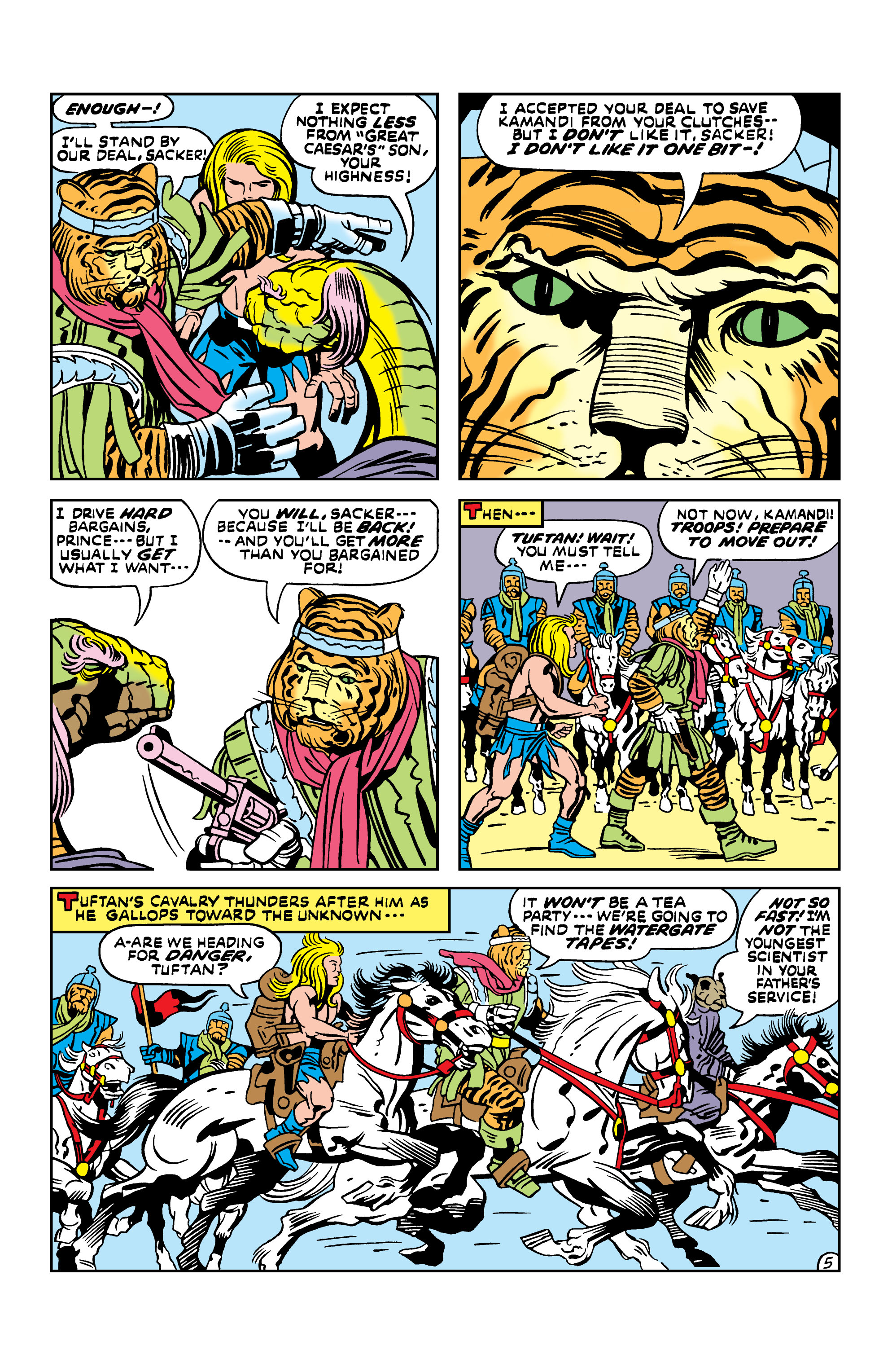 Read online Kamandi, The Last Boy On Earth comic -  Issue #15 - 5